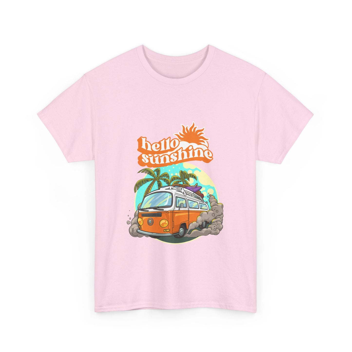 Beach Ready Unisex Heavy Cotton Tee Hello Sunshine