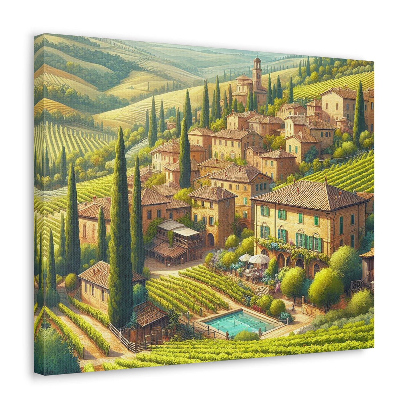 Tuscany Views Canvas: Capture the Beauty of Italy (Unique Wall Art)