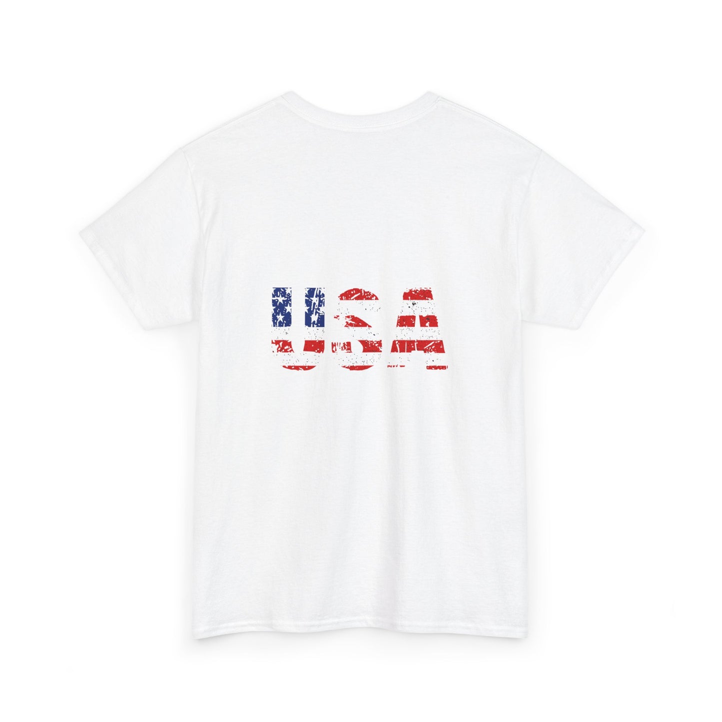 Patriotic Style for All: Unisex Heavy Cotton Tee (4th of July)