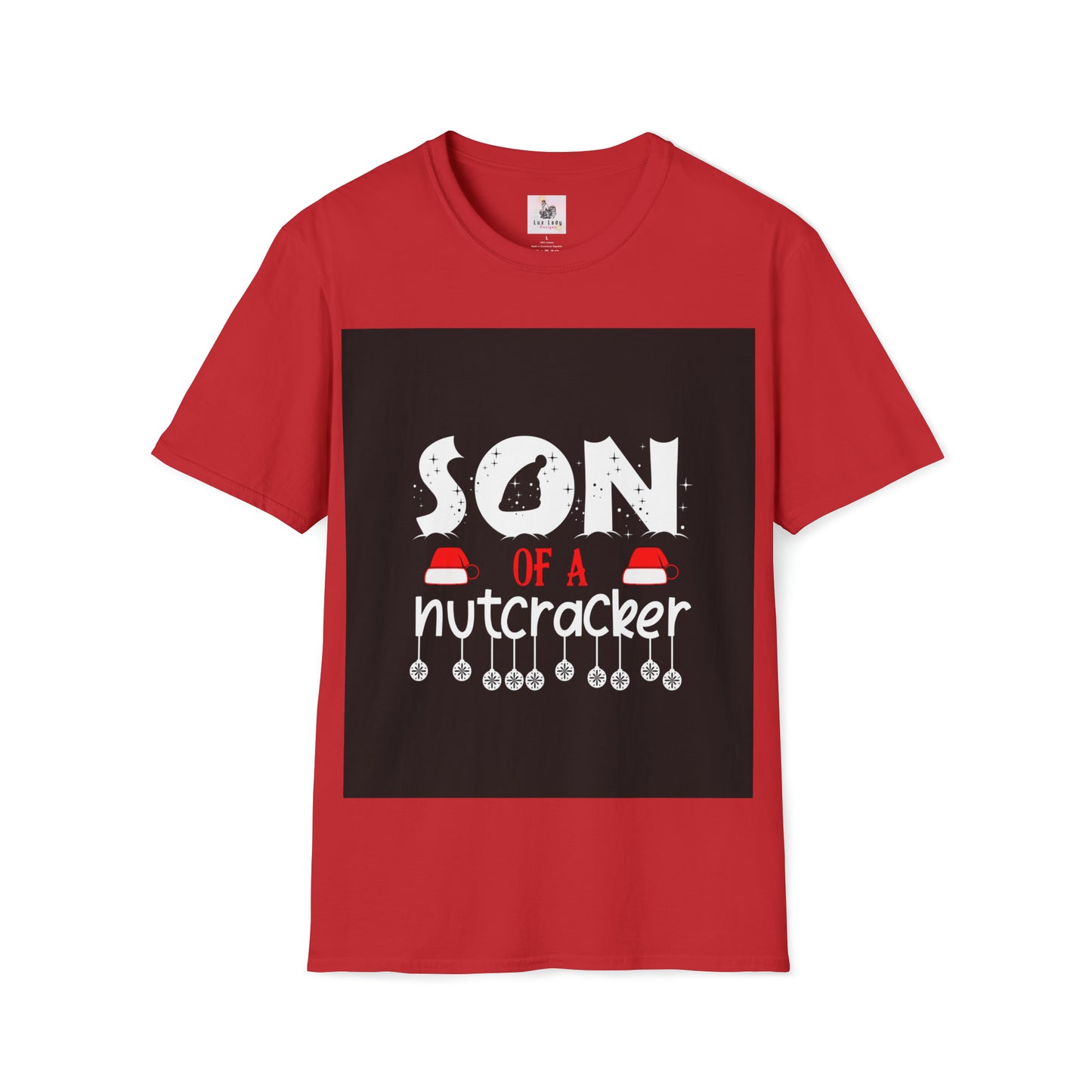 Son of a Nutcracker Christmas Unisex Softstyle T-Shirt - Festive Comfort