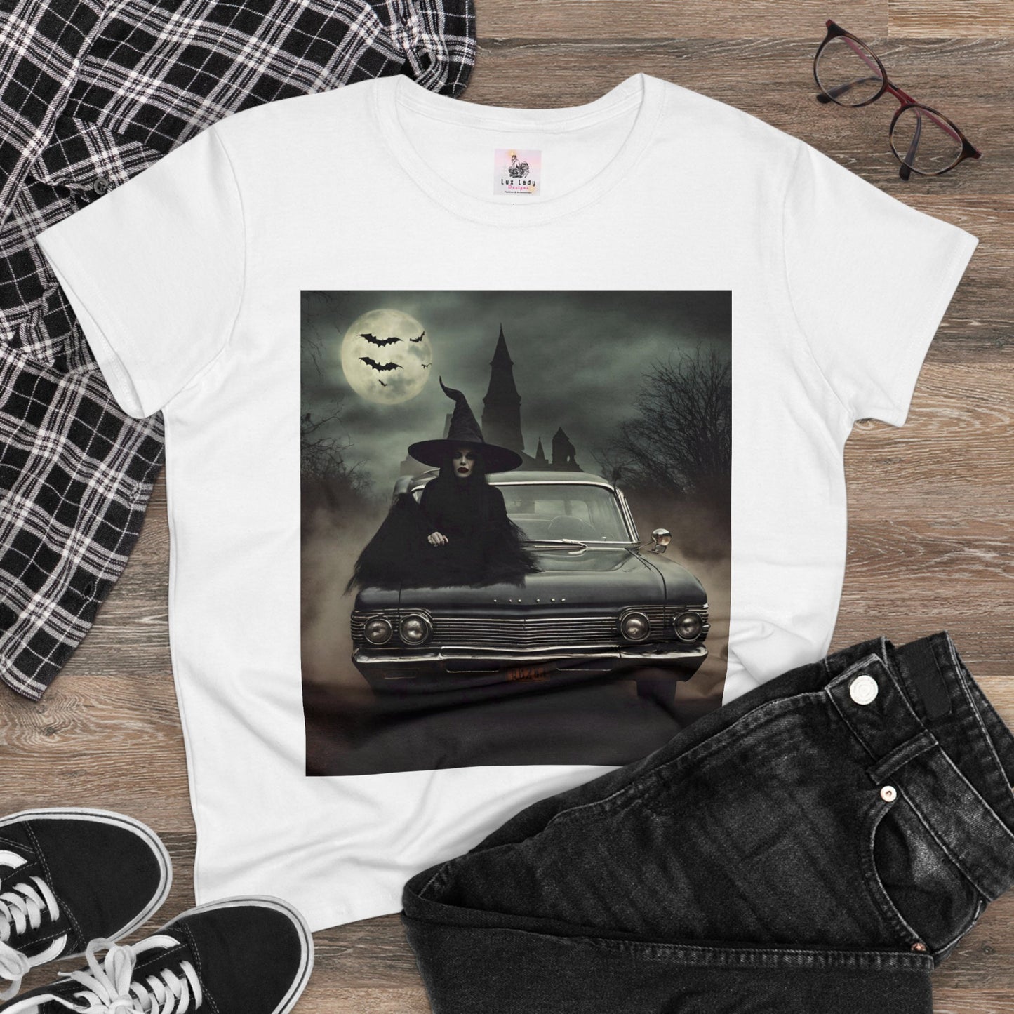 Halloween Women's Midweight Cotton Tee