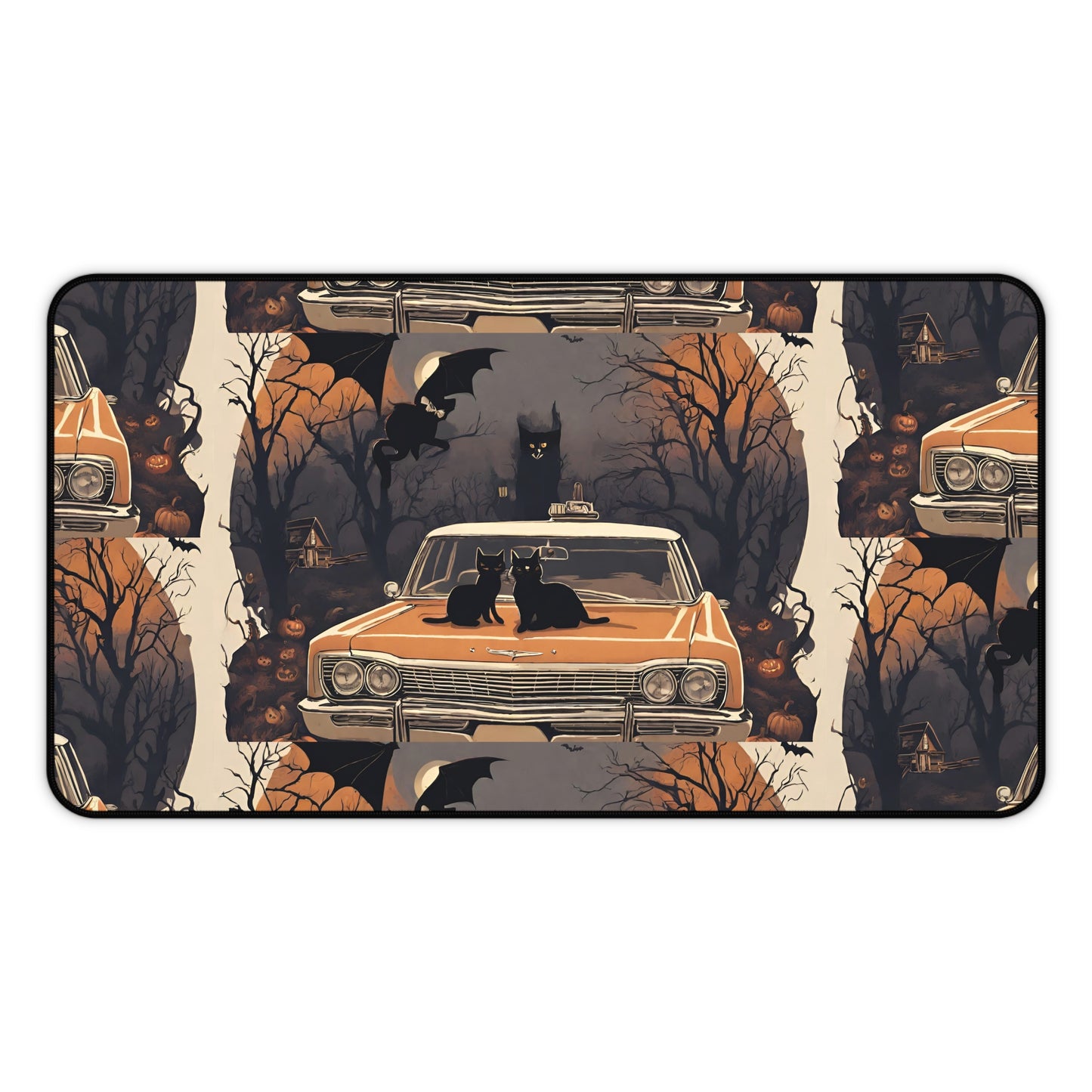 Halloween Mouse Keyboard Desk Mat