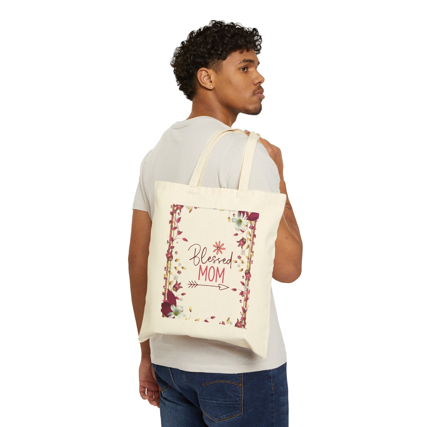 Best Mom Ever Cotton Canvas Tote Bag - The Perfect Mother's Day Gift