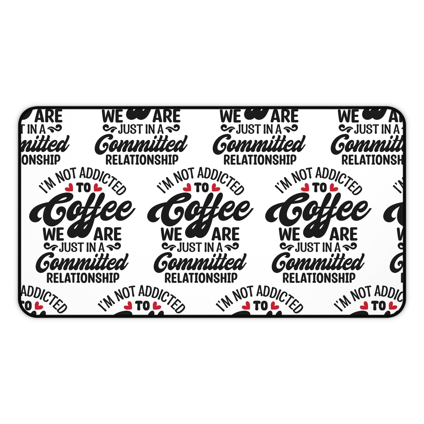 Keyboard Mouse Desk Mat Coffee Lover