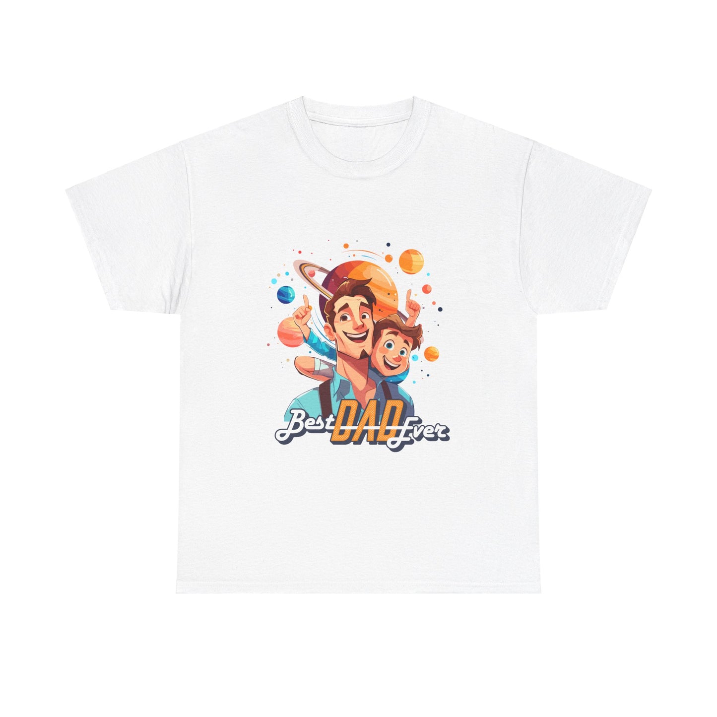 Best Dad Ever Heavy Cotton Tee