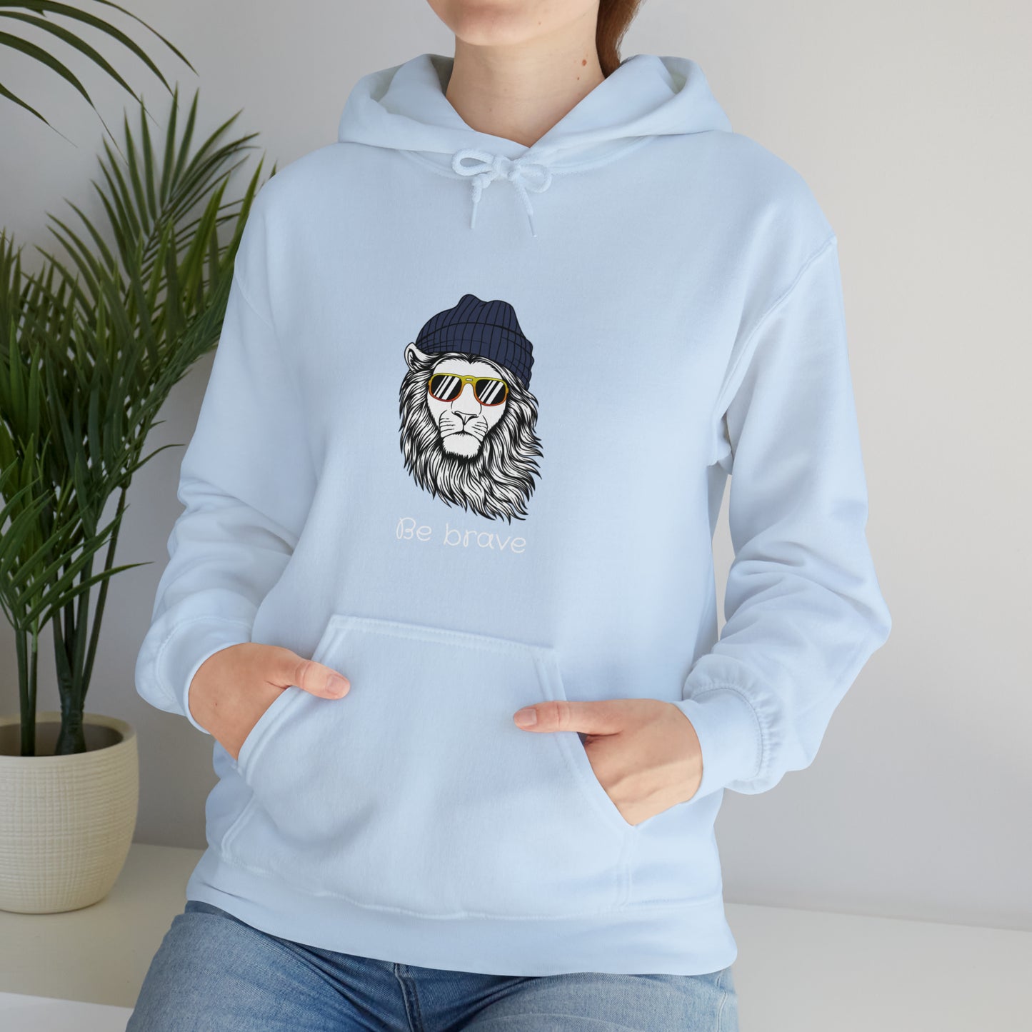 Be Brave Unisex Heavy Blend™ Hooded Sweatshirt