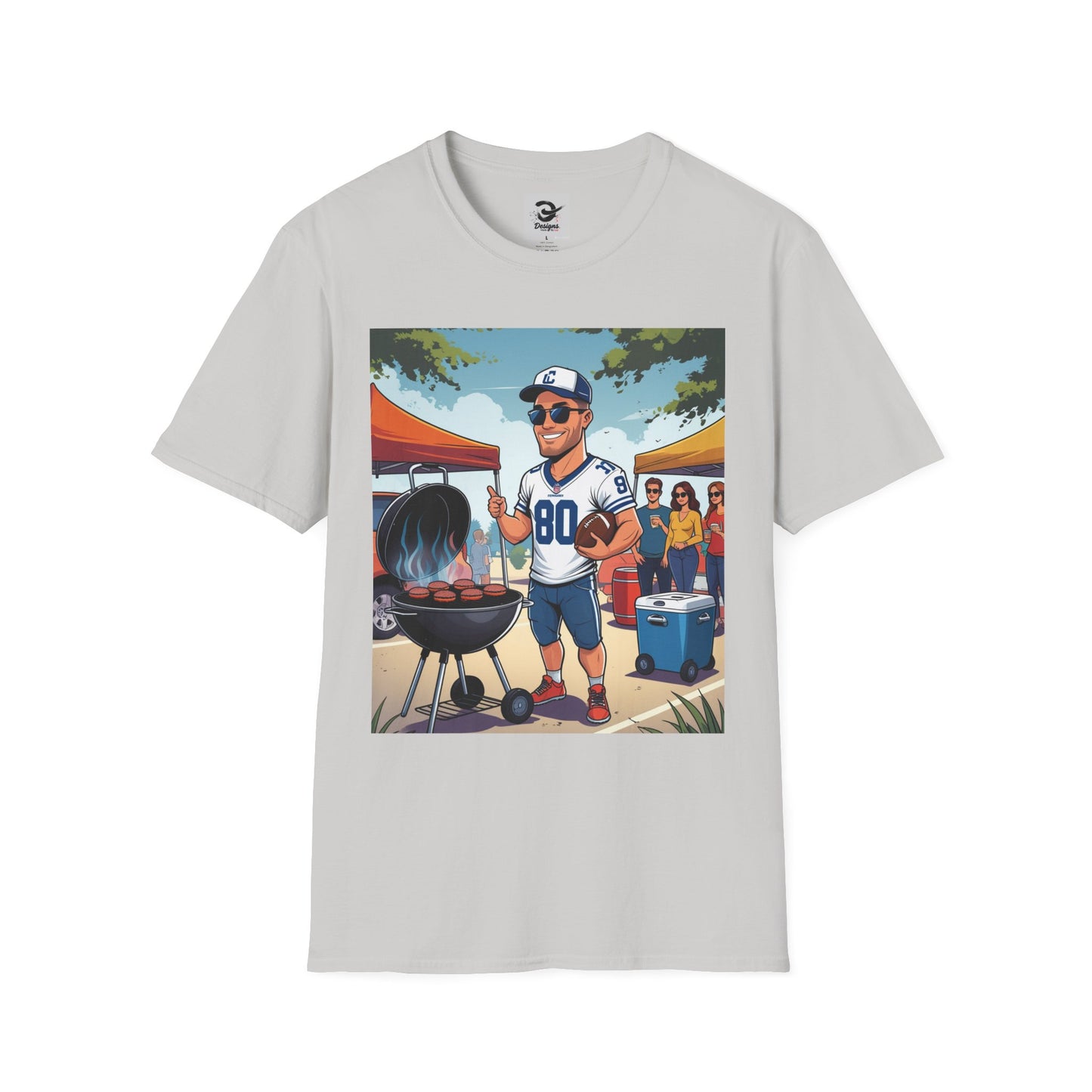 Grill Master T-Shirt, Summer BBQ Shirt, Cool Dad Gift, Unisex Graphic Tee, Cookout Apparel, Father's Day Gift Idea