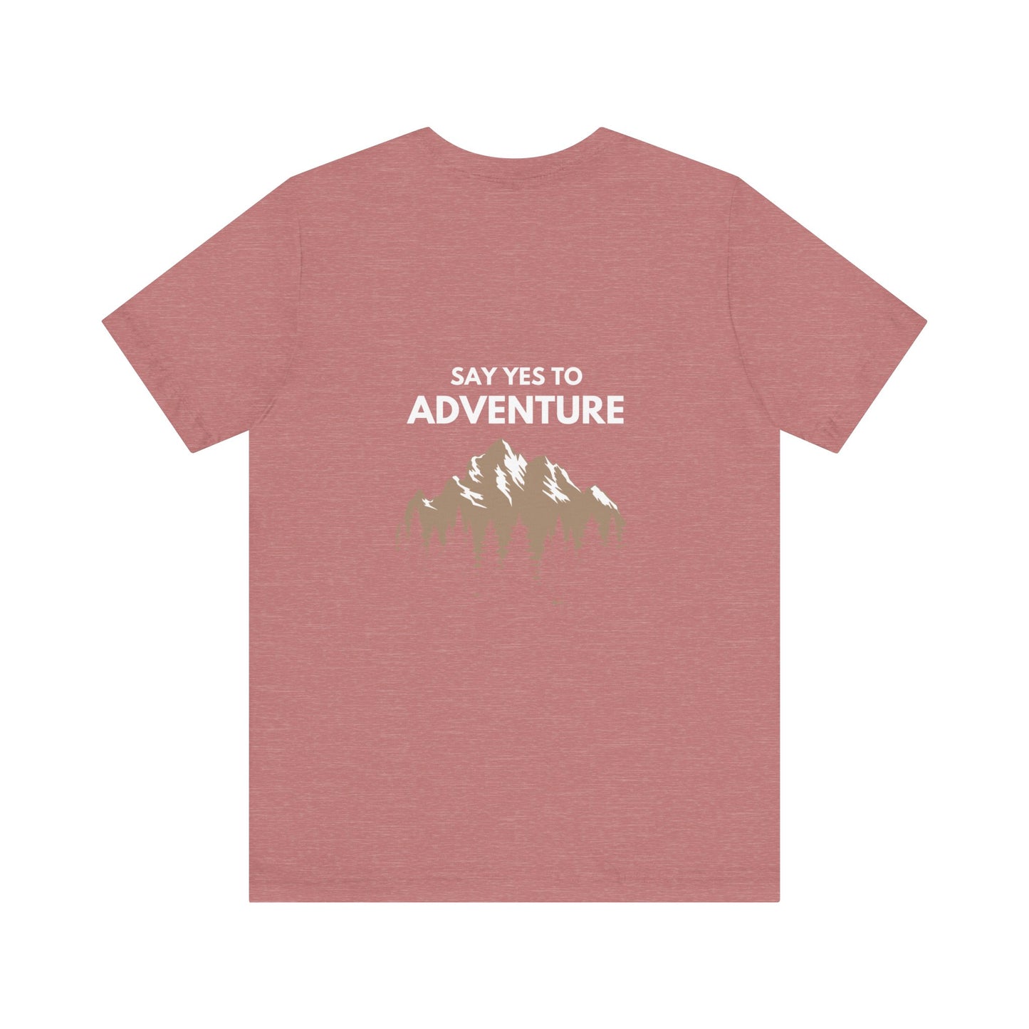 Unisex Jersey Short Sleeve Tee Outdoor Mountain T-Shirt