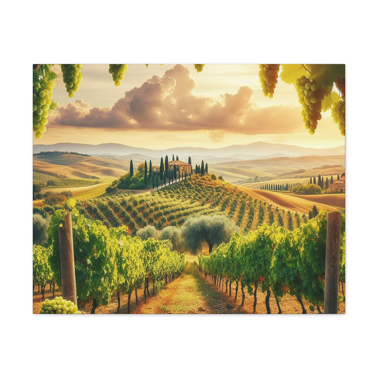 Tuscany Views Canvas: Capture the Beauty of Italy (Unique Wall Art)