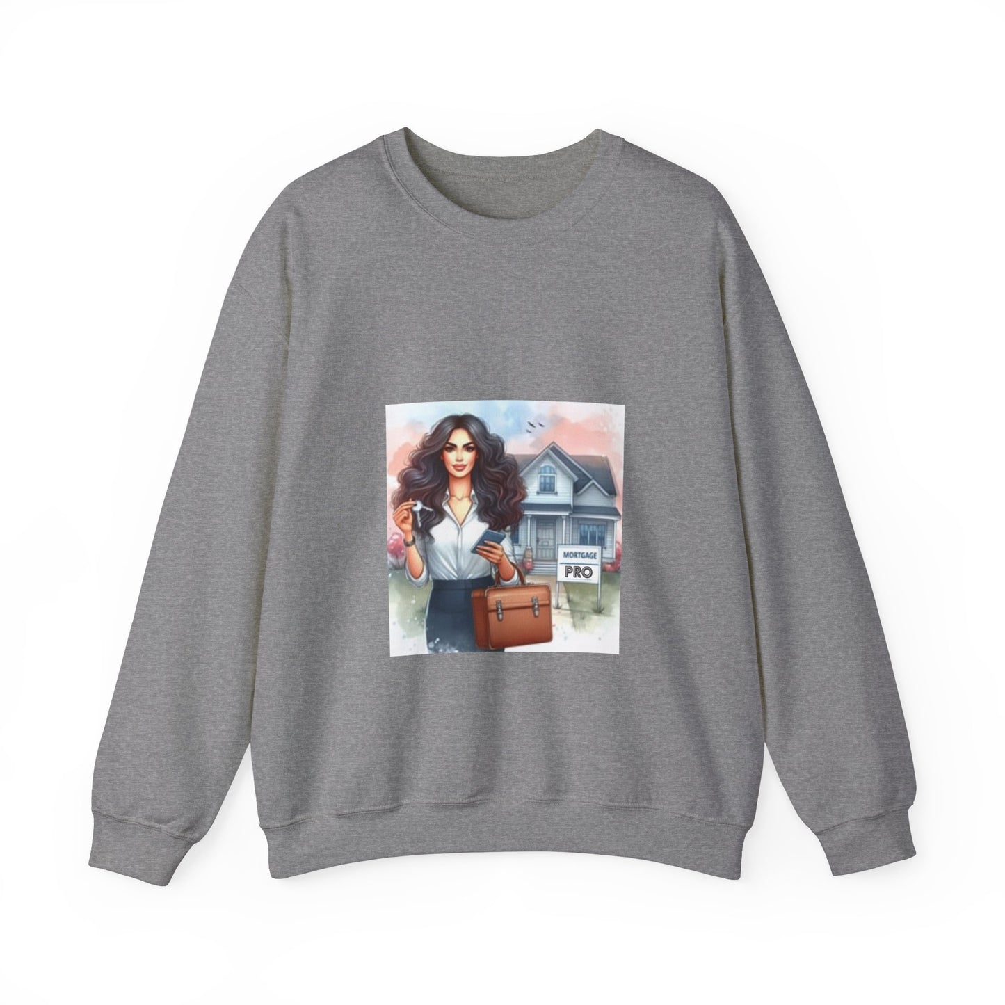 RealtorClosing Deals in Comfort: Realtor Crewneck Sweatshirt | Unisex Heavy Blend™ Crewneck Sweatshirt