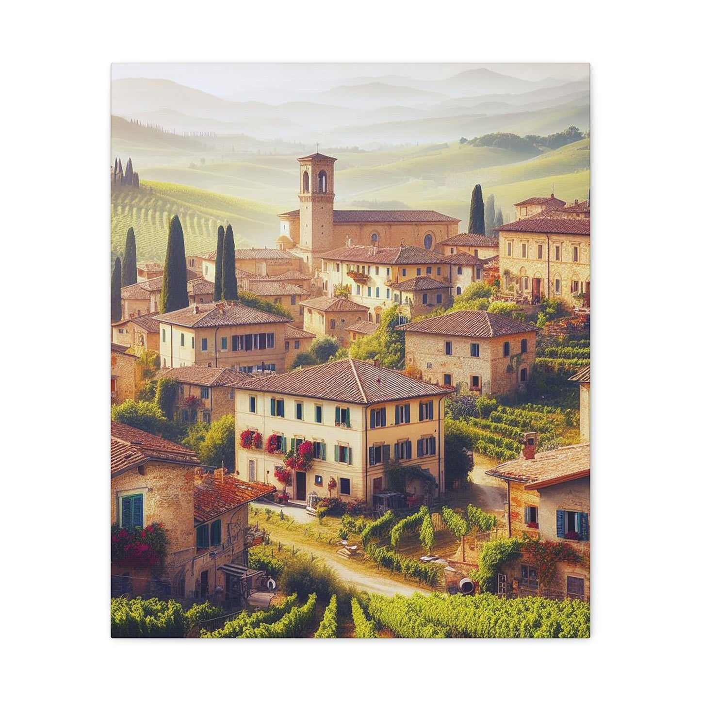 Tuscany Views Canvas: Capture the Beauty of Italy (Unique Wall Art)