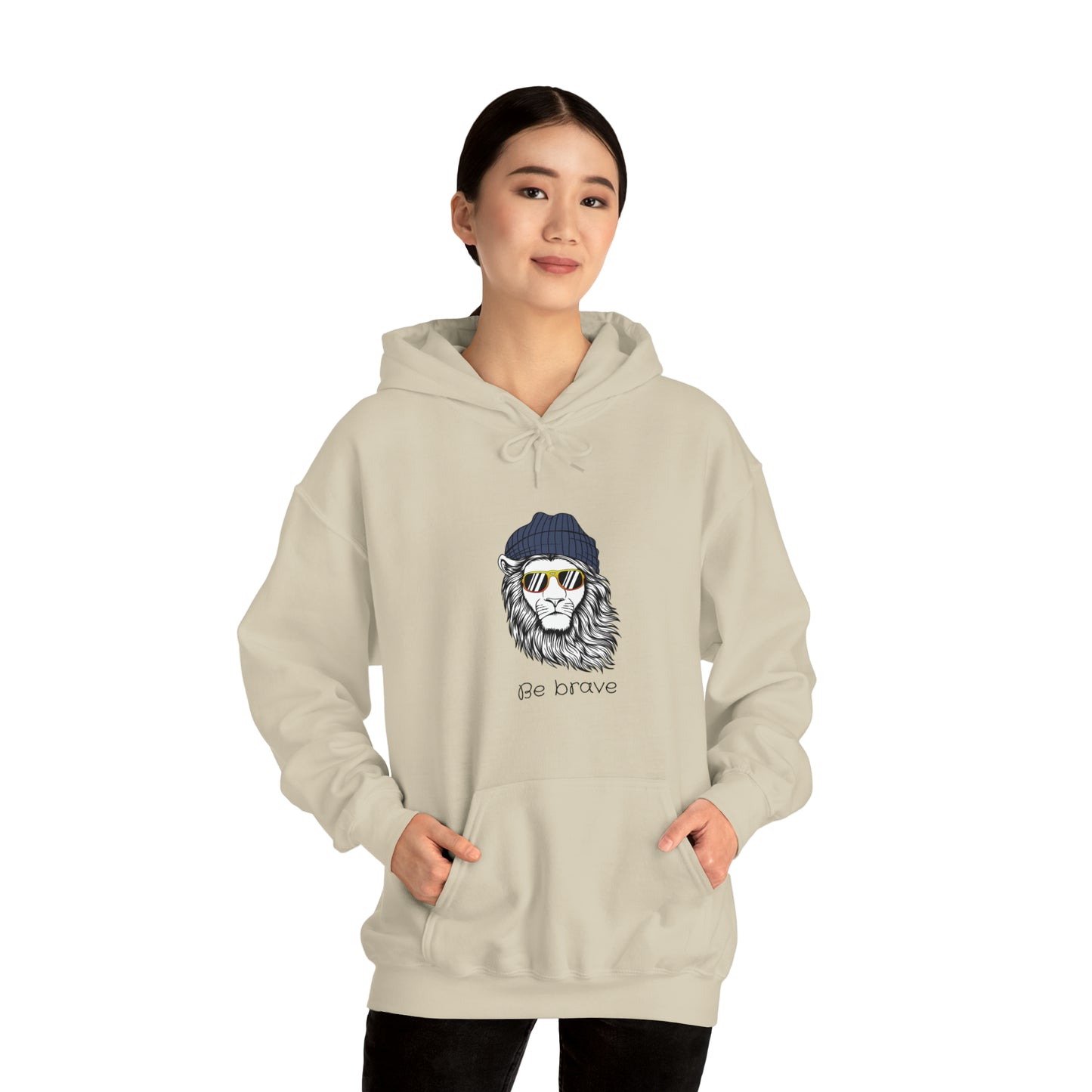 Be Brave Unisex Heavy Blend™ Hooded Sweatshirt