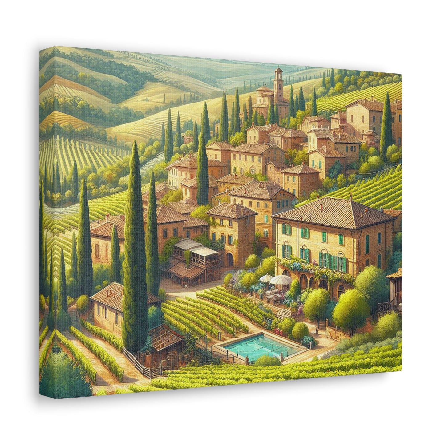 Tuscany Views Canvas: Capture the Beauty of Italy (Unique Wall Art)