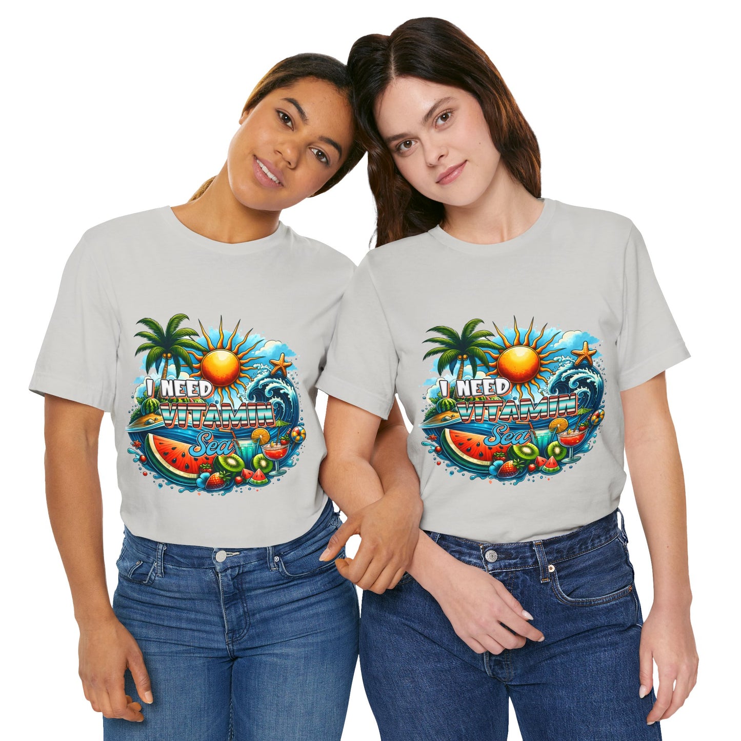 I needed Vitamin Sea Jersey Short Sleeve Tee Bella Canvas