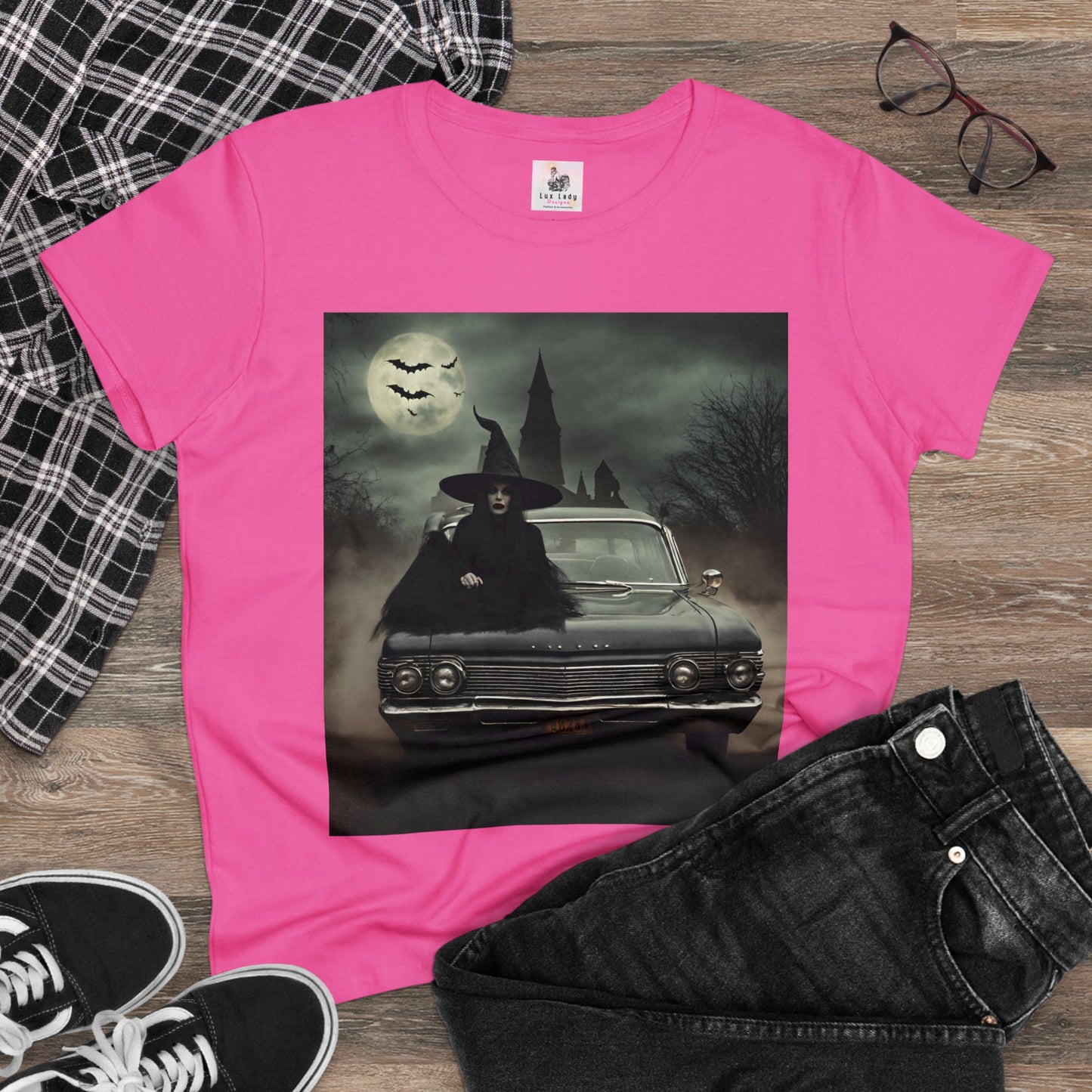 Halloween Women's Midweight Cotton Tee