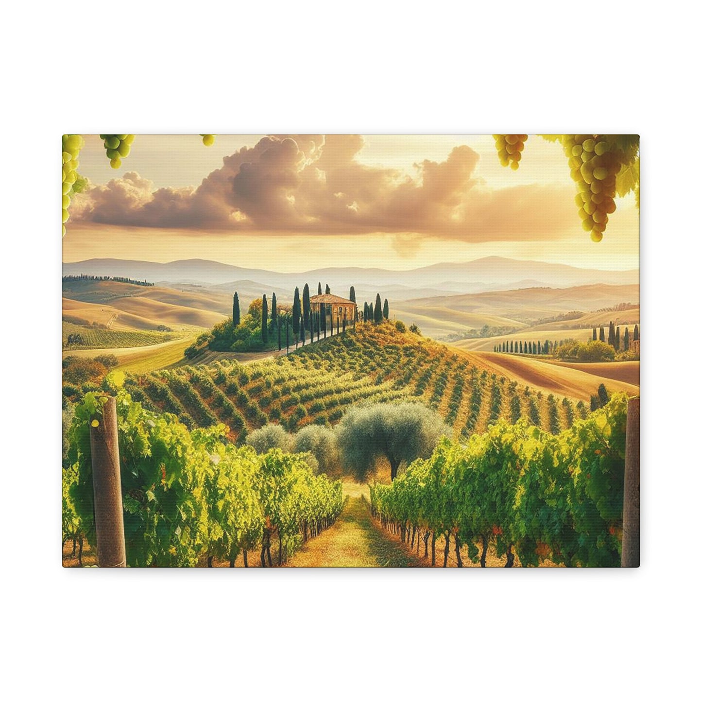 Tuscany Views Canvas: Capture the Beauty of Italy (Unique Wall Art)