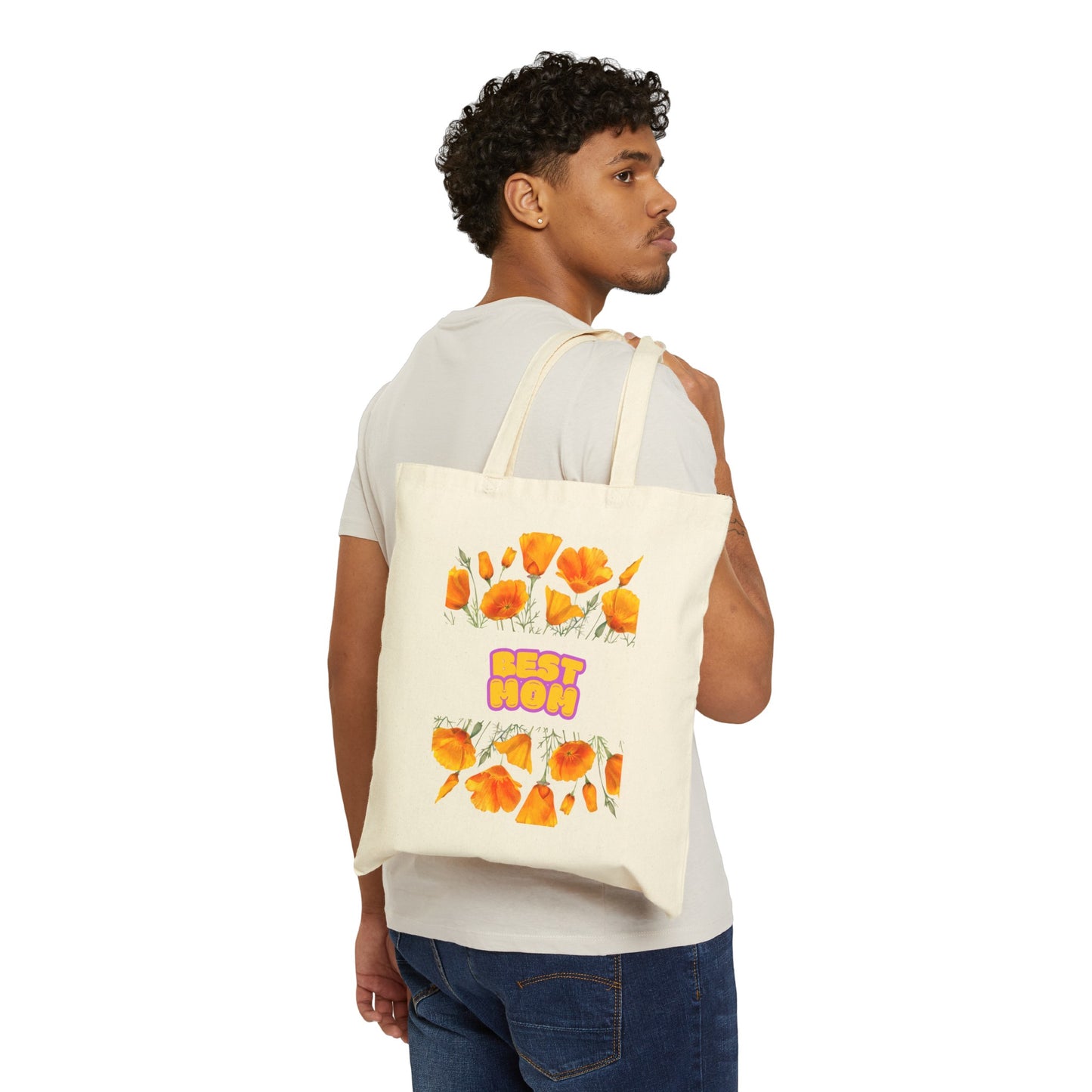 Best Mom Ever Cotton Canvas Tote Bag - The Perfect Mother's Day Gift