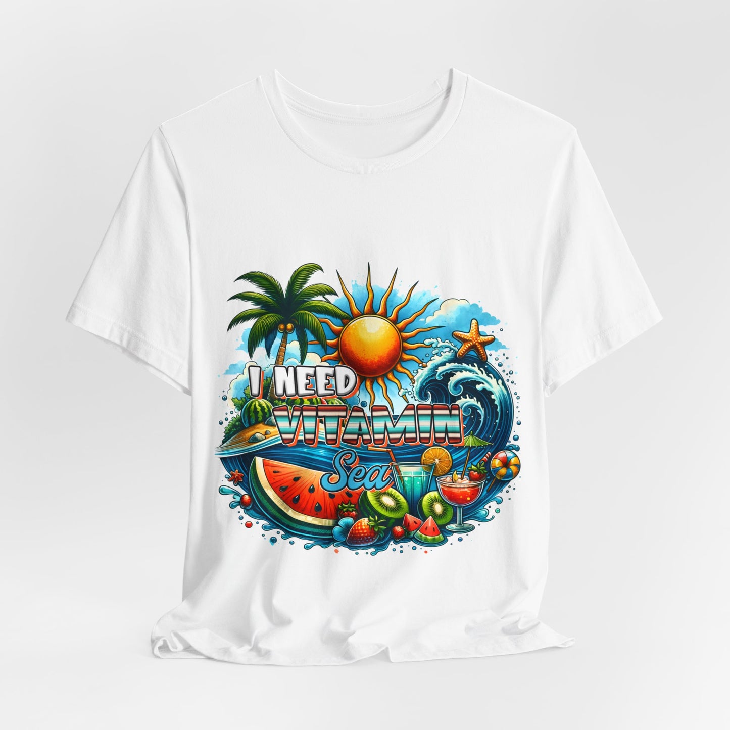 I needed Vitamin Sea Jersey Short Sleeve Tee Bella Canvas