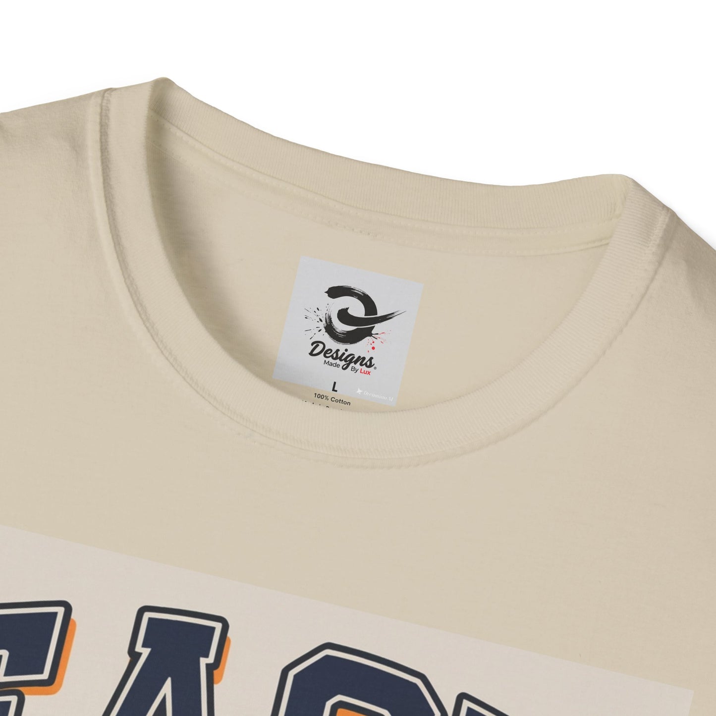 Easy Tiger Men T-Shirt, Casual Tee for Animal Lovers, Cool Graphic Tee, Perfect Gifts for Birthdays, Everyday Style, Summer Comfort