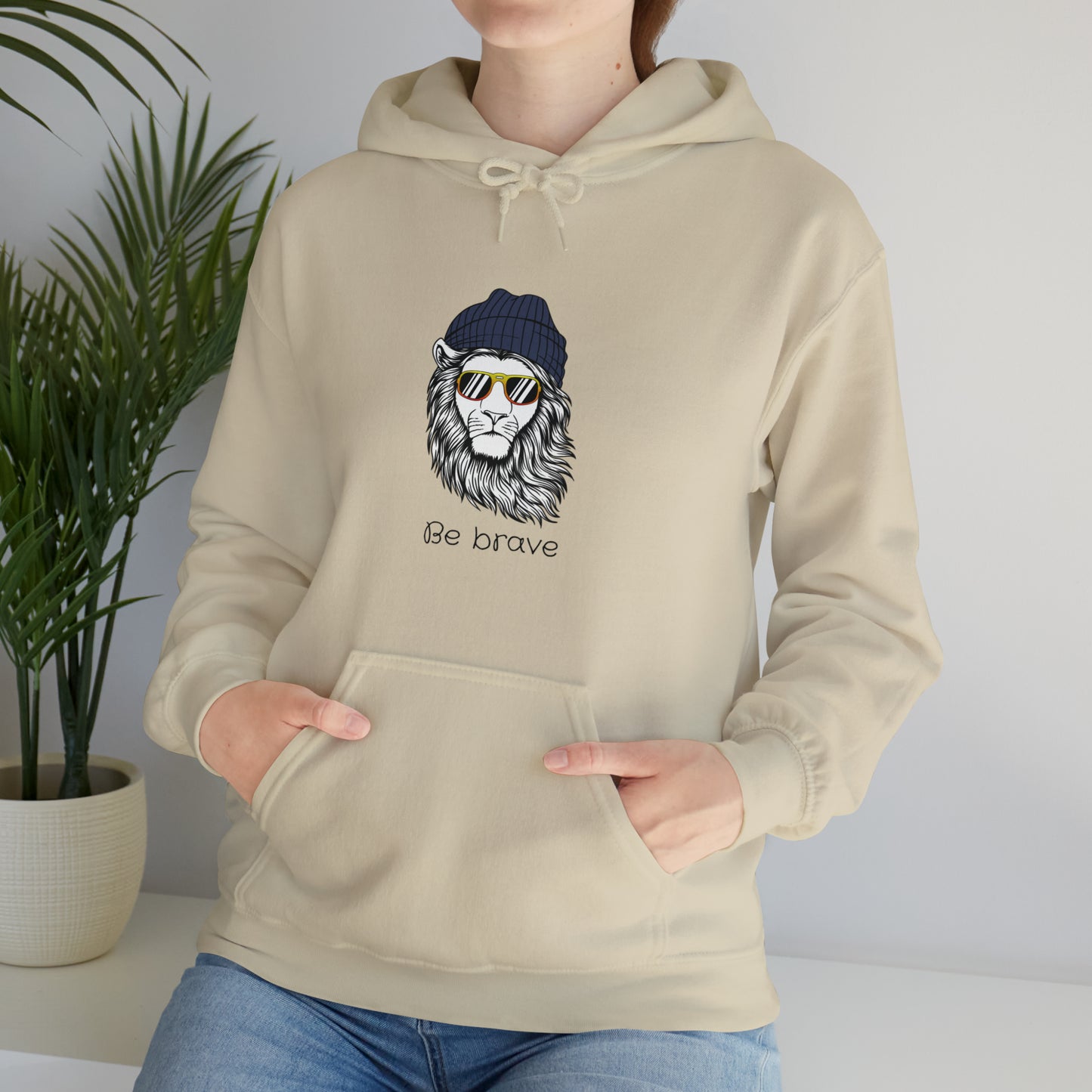 Be Brave Unisex Heavy Blend™ Hooded Sweatshirt