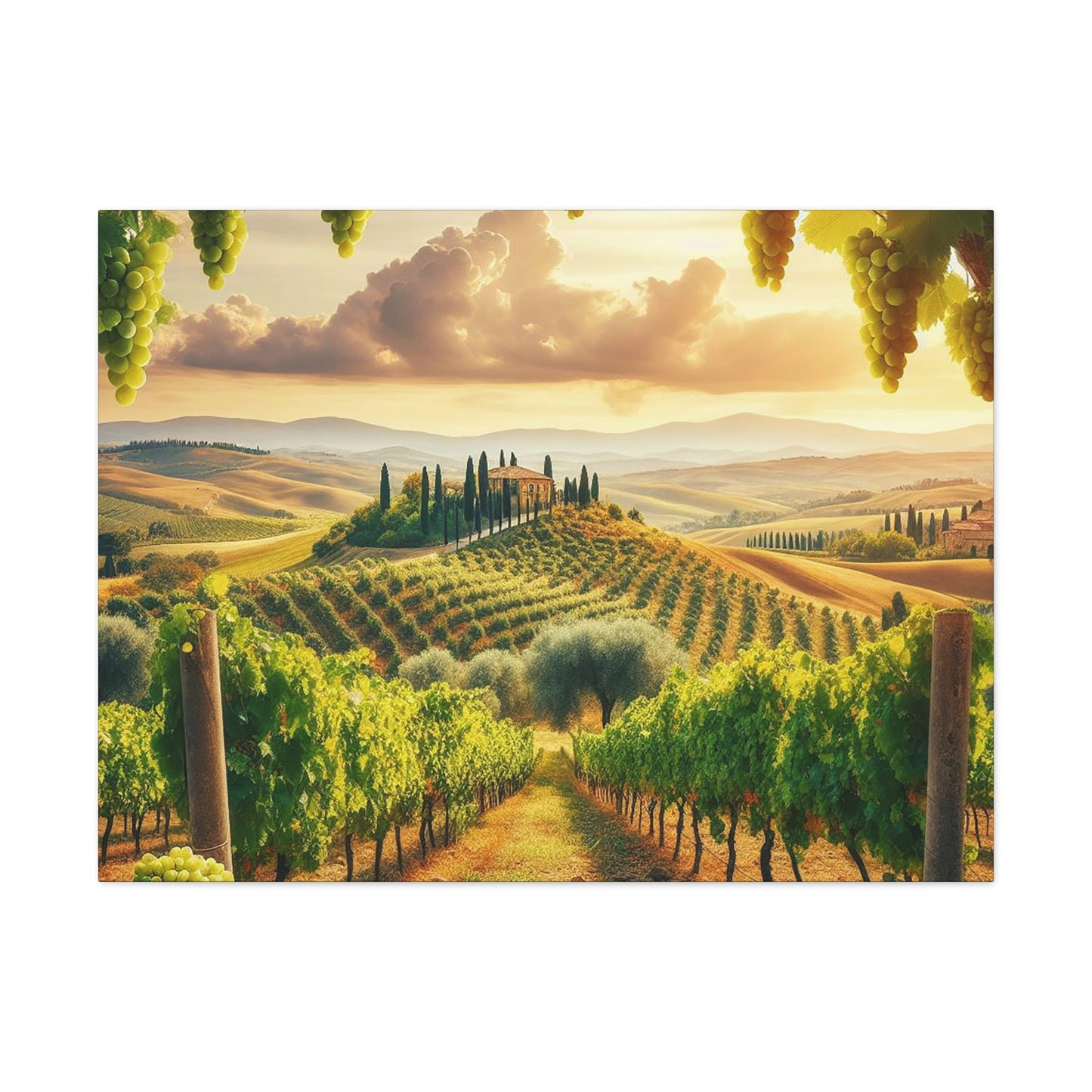 Tuscany Views Canvas: Capture the Beauty of Italy (Unique Wall Art)