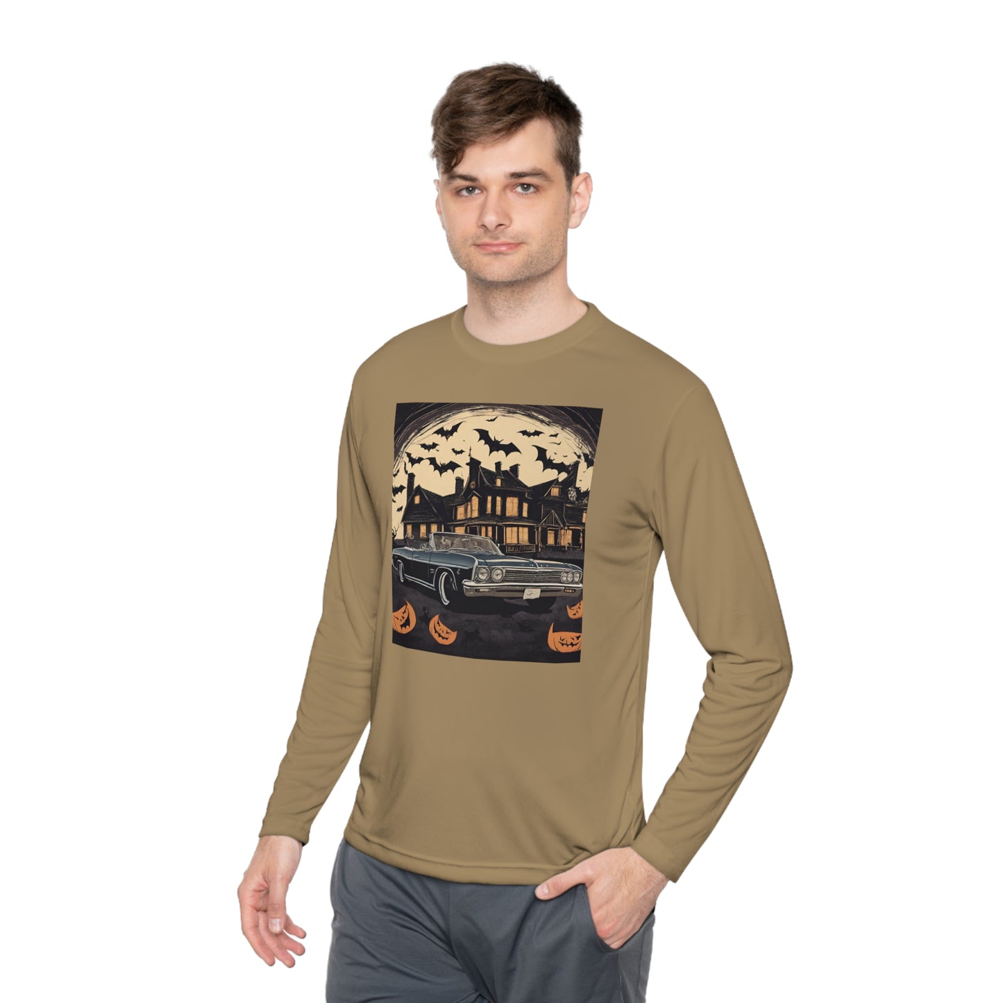 Halloween Long Sleeve Lightweight Long Sleeve Tee