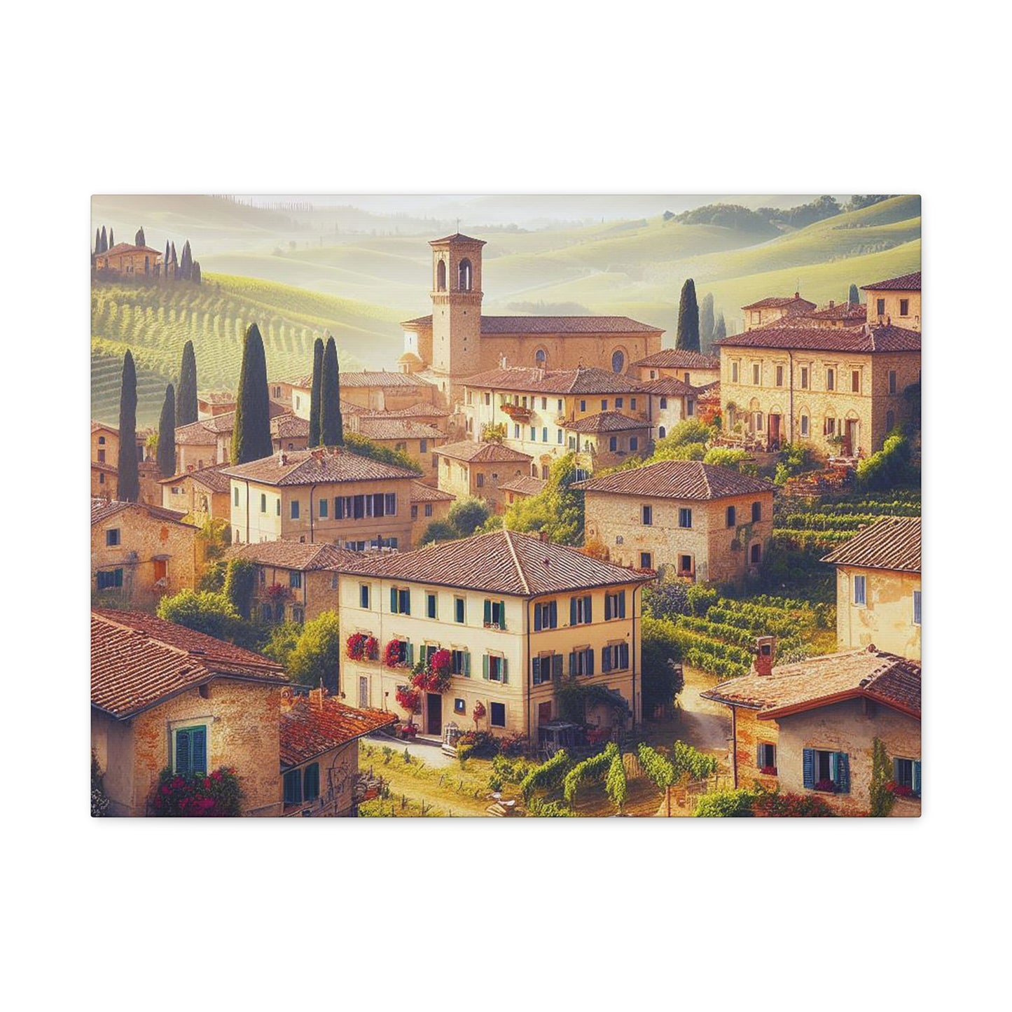 Tuscany Views Canvas: Capture the Beauty of Italy (Unique Wall Art)