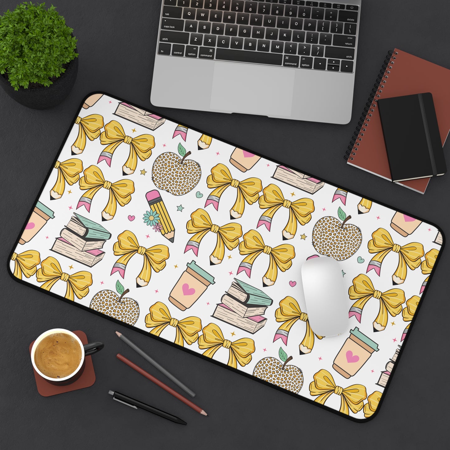 Teacher Computer Keyboard Mouse Desk Mat