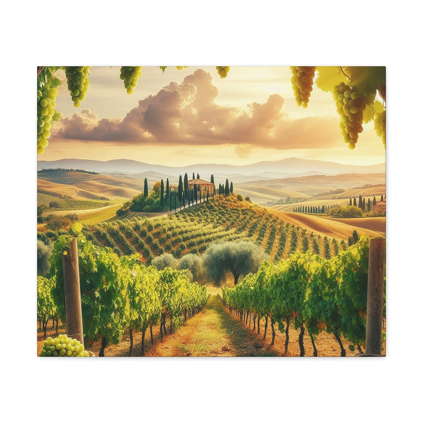 Tuscany Views Canvas: Capture the Beauty of Italy (Unique Wall Art)