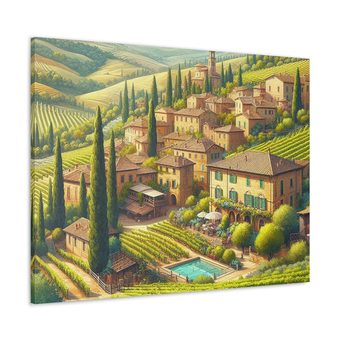 Tuscany Views Canvas: Capture the Beauty of Italy (Unique Wall Art)