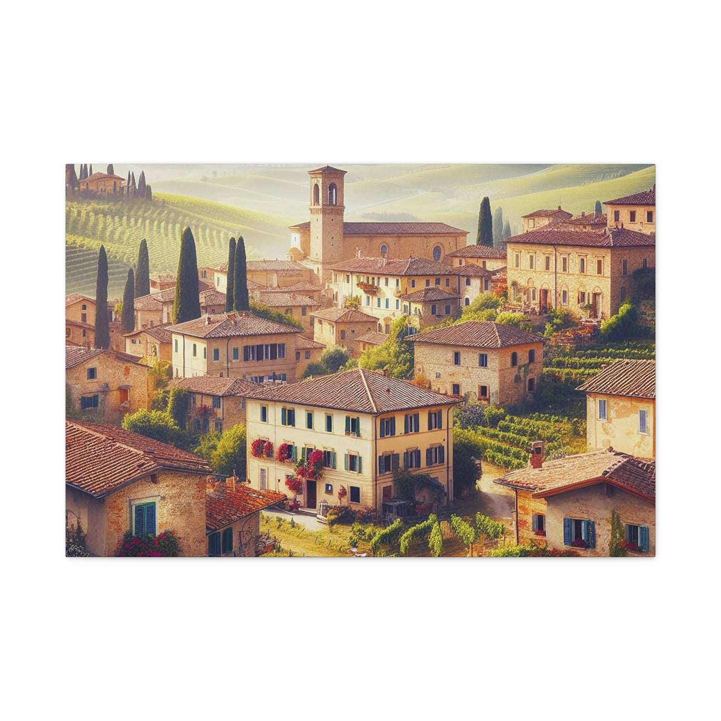 Tuscany Views Canvas: Capture the Beauty of Italy (Unique Wall Art)