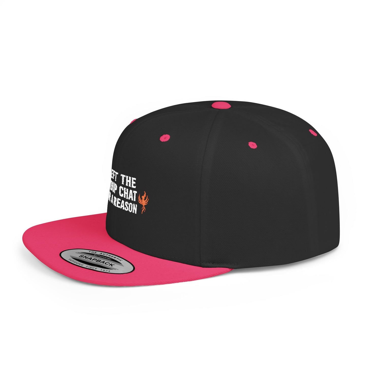 Snapback Cap - 'I Left The Group Chat' Trendy Statement Hat