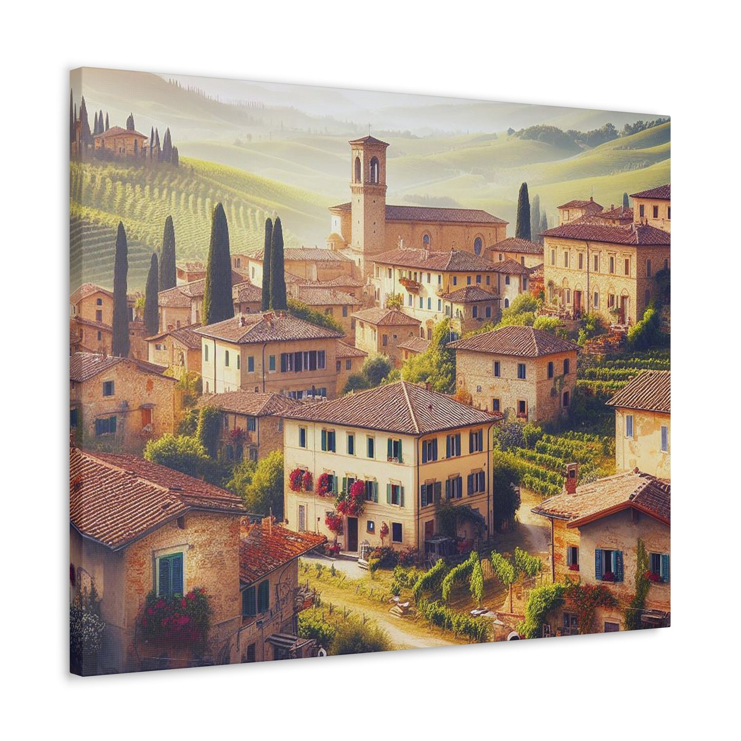 Tuscany Views Canvas: Capture the Beauty of Italy (Unique Wall Art)