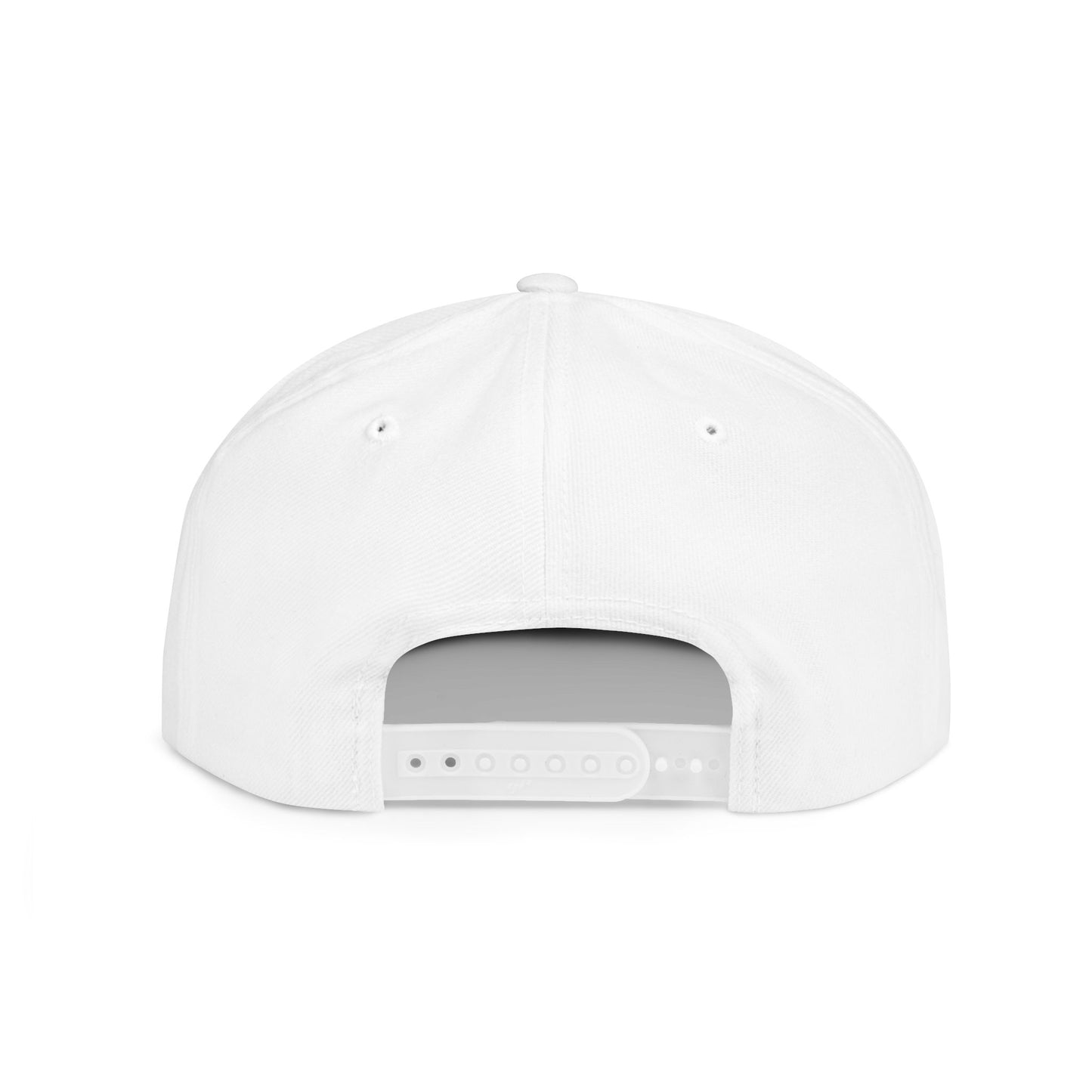 Energetic Flat Bill Snapback Hat - I Match Energy Graphic Cap