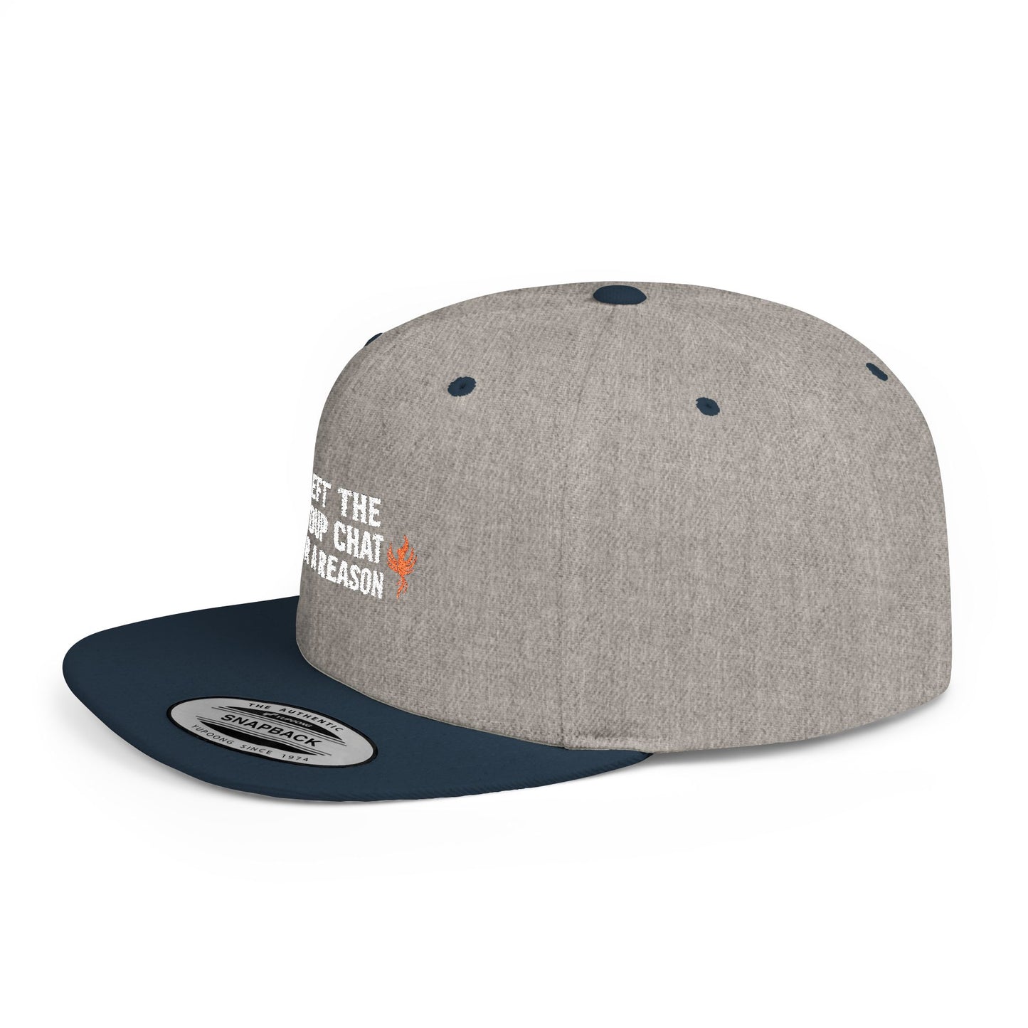 Snapback Cap - 'I Left The Group Chat' Trendy Statement Hat