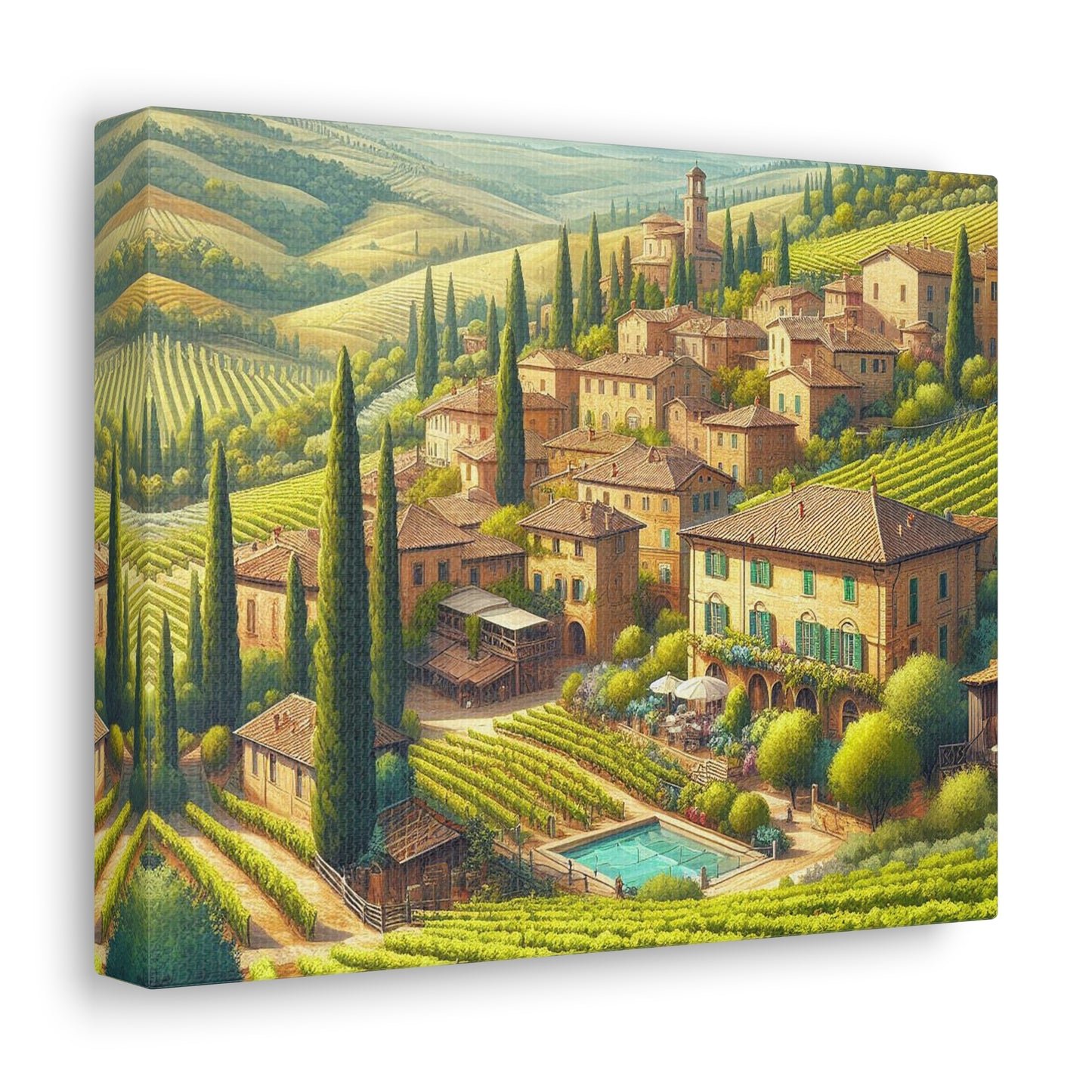 Tuscany Views Canvas: Capture the Beauty of Italy (Unique Wall Art)