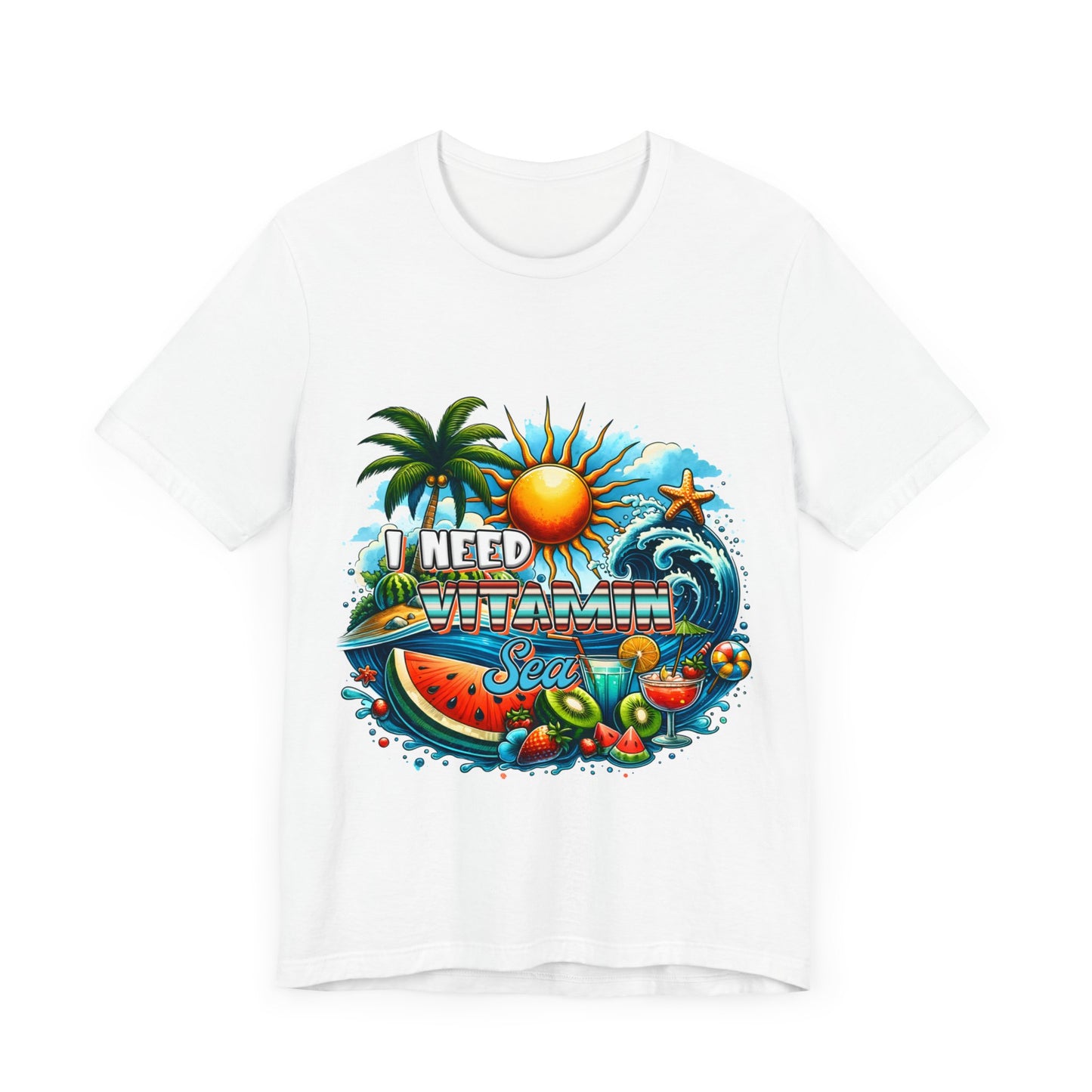 I needed Vitamin Sea Jersey Short Sleeve Tee Bella Canvas