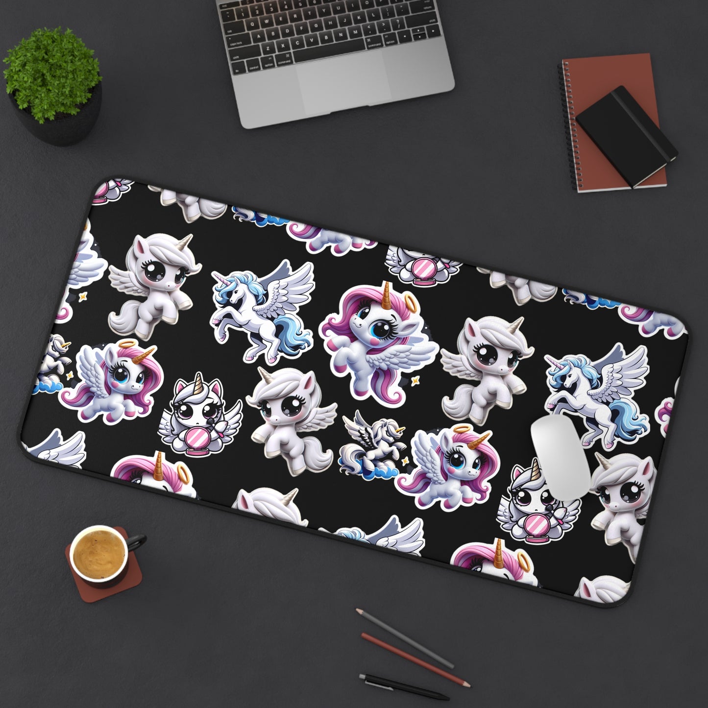 Unicorn Desk Mat Mouse Keyboard Mat