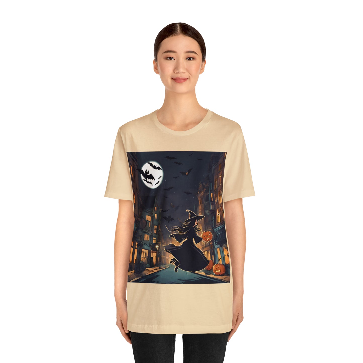 Halloween T-shirt Design Jersey Short Sleeve Tee