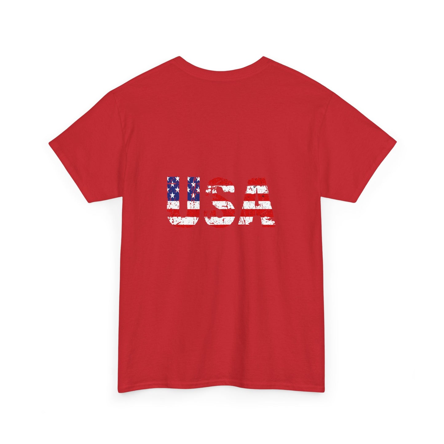 Patriotic Style for All: Unisex Heavy Cotton Tee (4th of July)