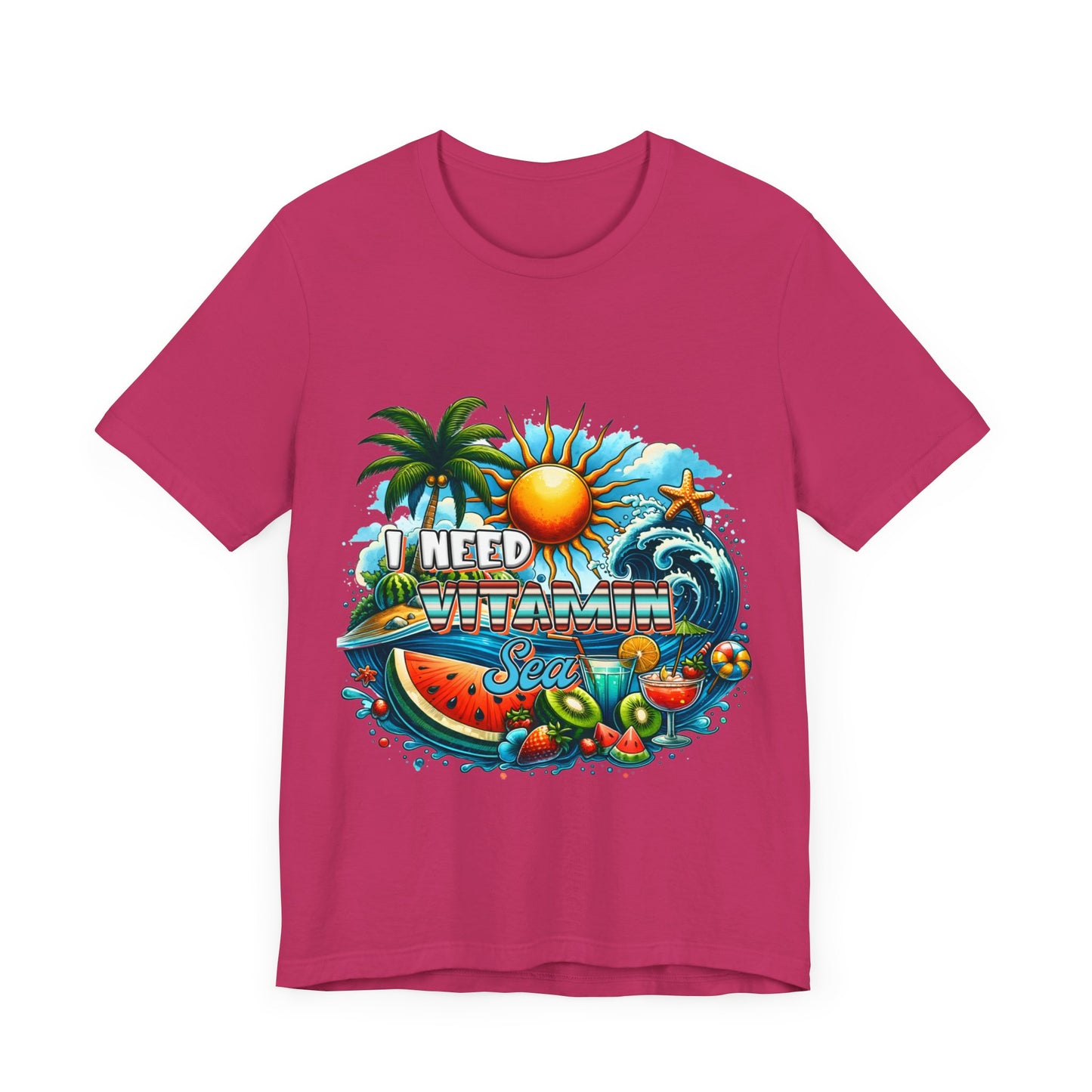 I needed Vitamin Sea Jersey Short Sleeve Tee Bella Canvas