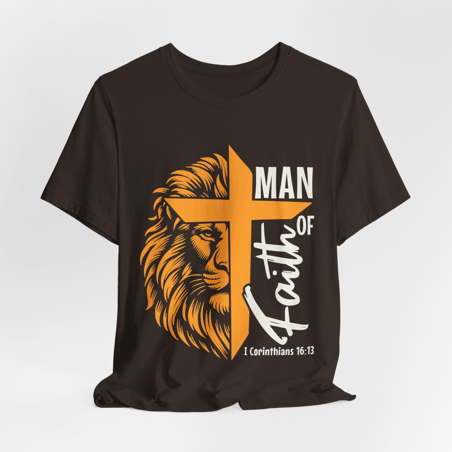 Man of Faith Unisex Jersey Short Sleeve Tee