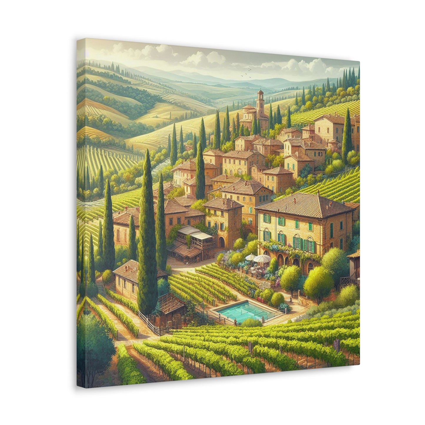 Tuscany Views Canvas: Capture the Beauty of Italy (Unique Wall Art)