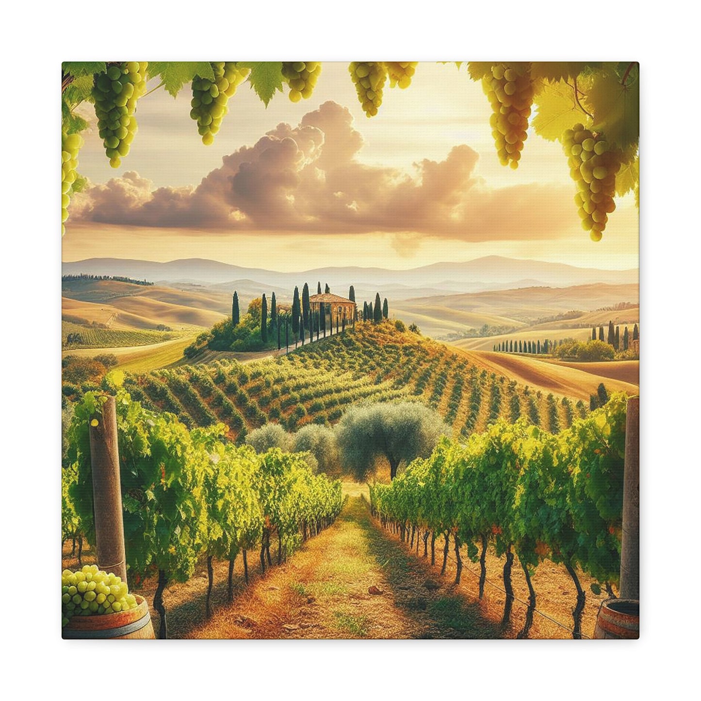 Tuscany Views Canvas: Capture the Beauty of Italy (Unique Wall Art)