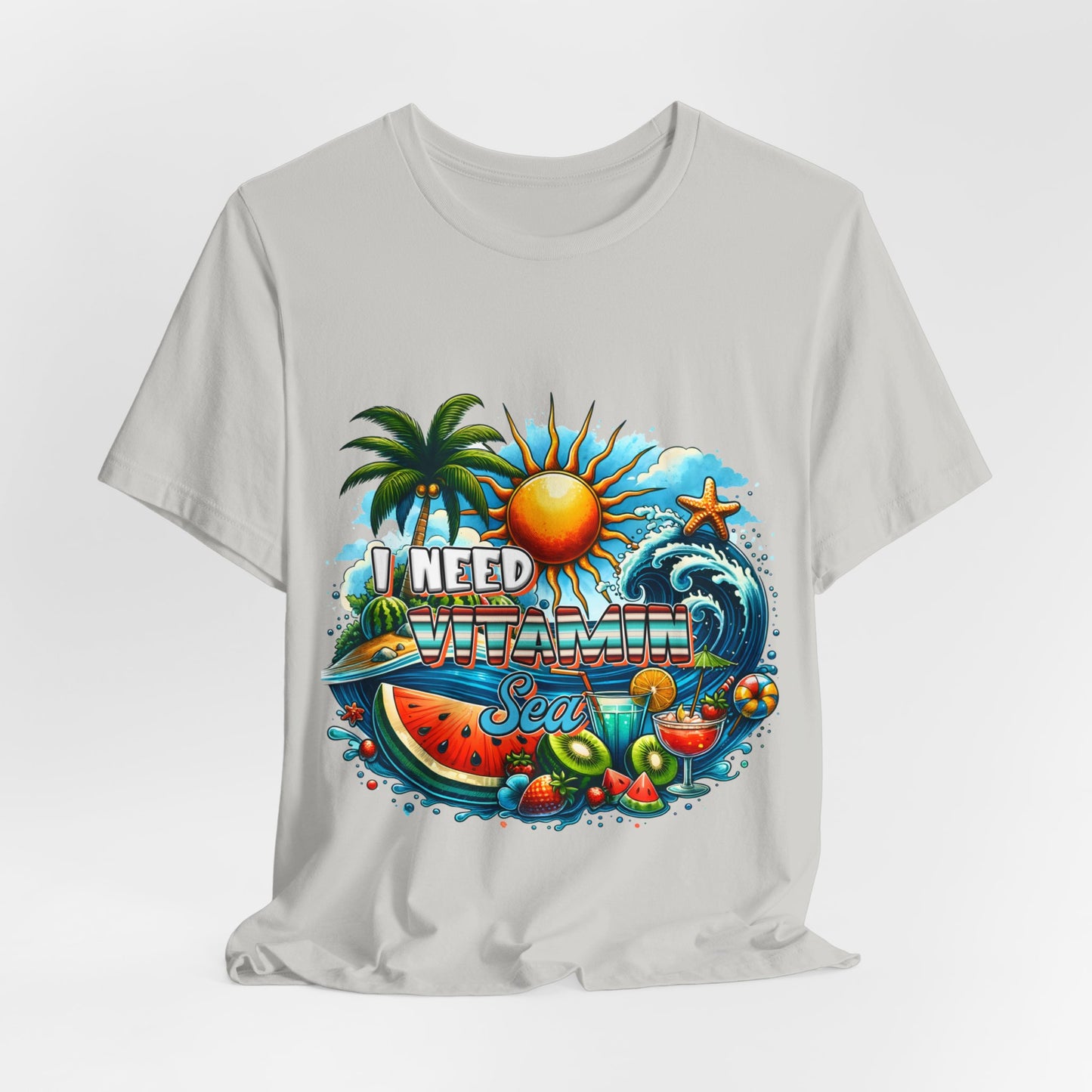 I needed Vitamin Sea Jersey Short Sleeve Tee Bella Canvas