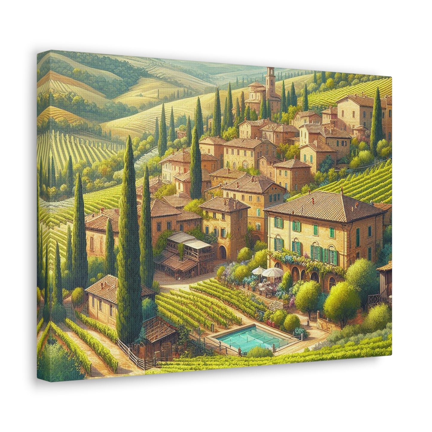 Tuscany Views Canvas: Capture the Beauty of Italy (Unique Wall Art)