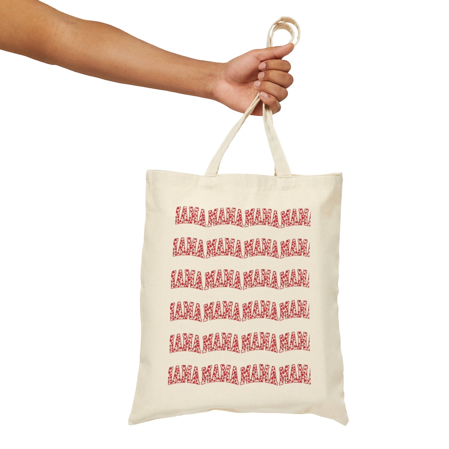 Valentines Mom Cotton Canvas Tote Bag