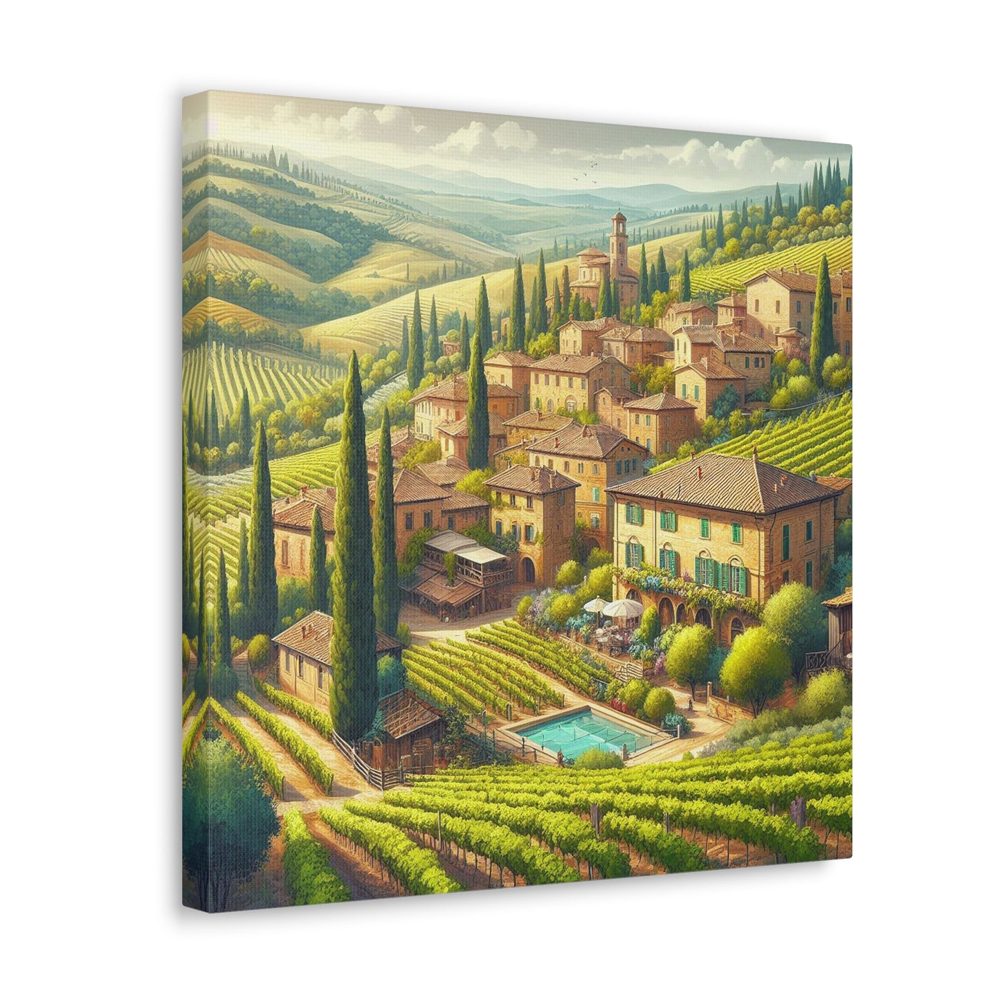 Tuscany Views Canvas: Capture the Beauty of Italy (Unique Wall Art)