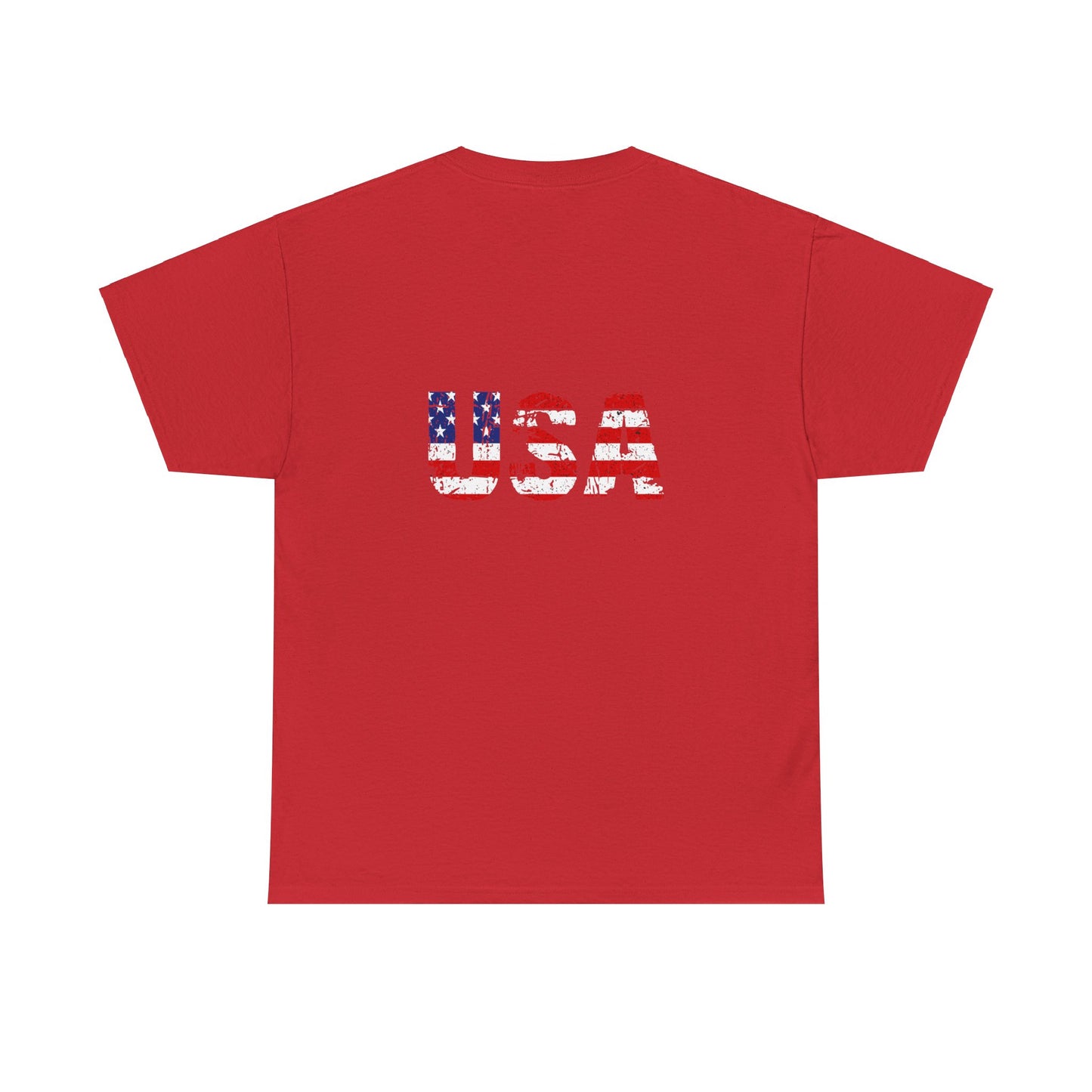 Patriotic Style for All: Unisex Heavy Cotton Tee (4th of July)