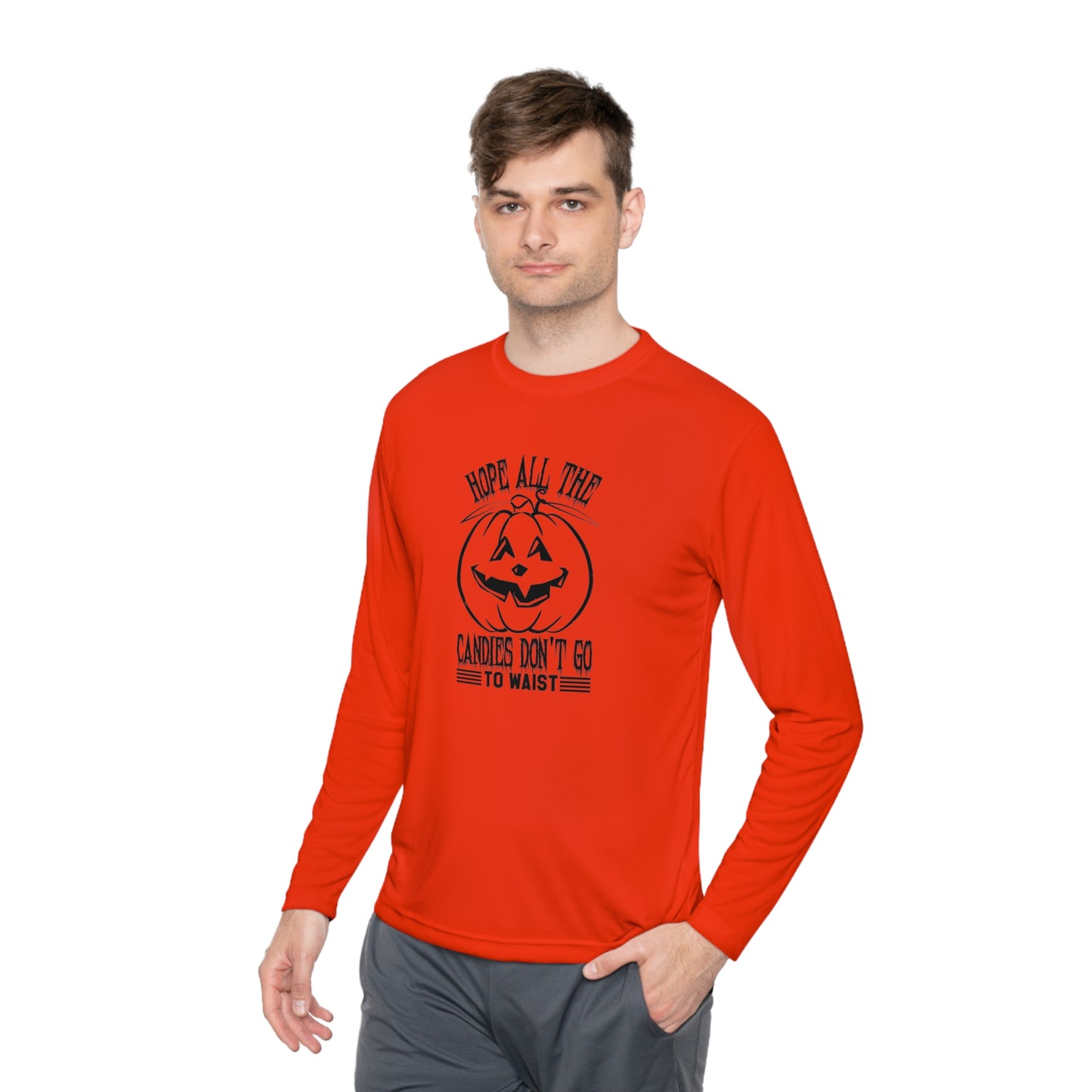 Halloween Spooktacular Sweets Unisex Lightweight Long Sleeve Tee